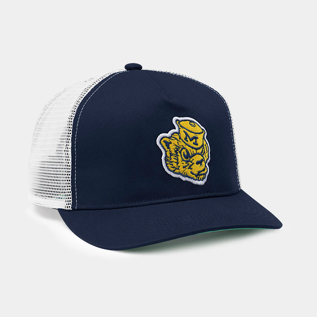 Michigan Sailor Wolverine Trucker Hat - Image 2