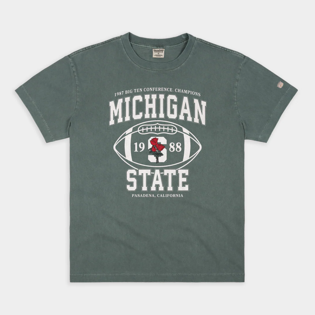 Michigan State 1988 Big Ten Champions Vintage Heavyweight Tee