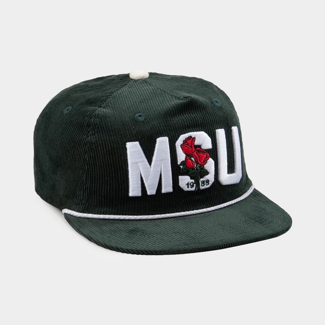 Michigan State 1988 Roses Corduroy Hat - Image 2