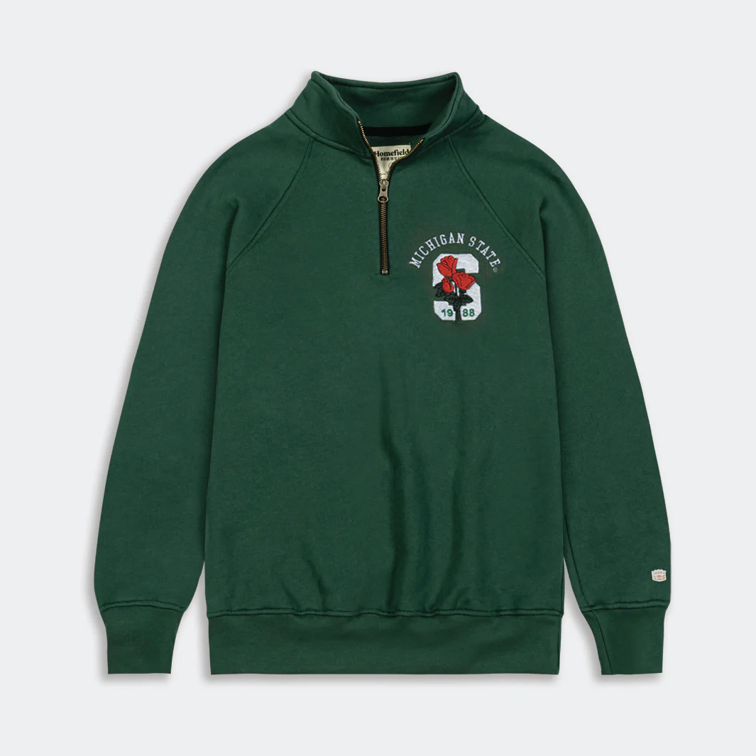 Michigan State 1988 Roses Quarter Zip
