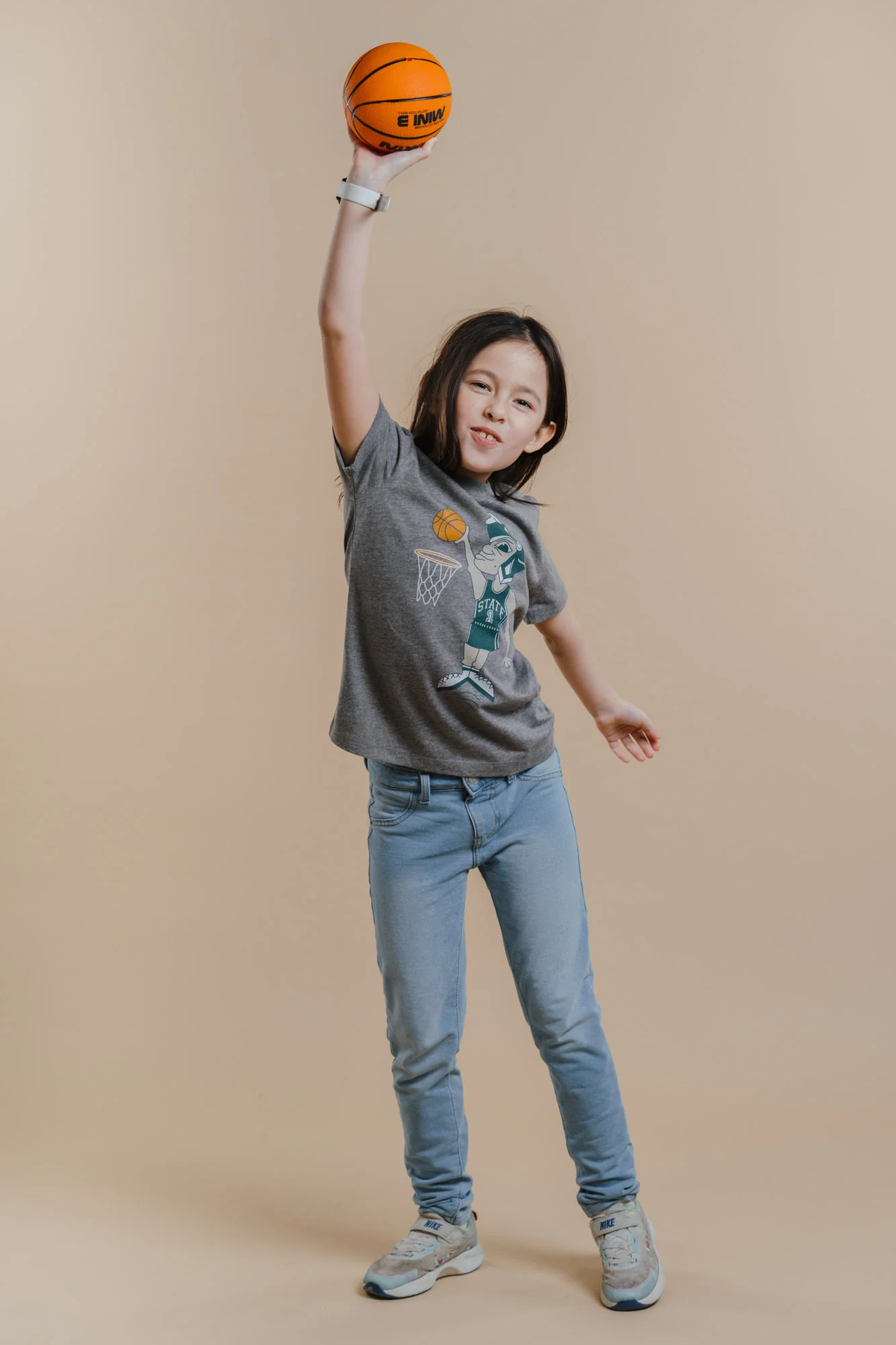 Michigan State Basketball Youth Tee - Image 2