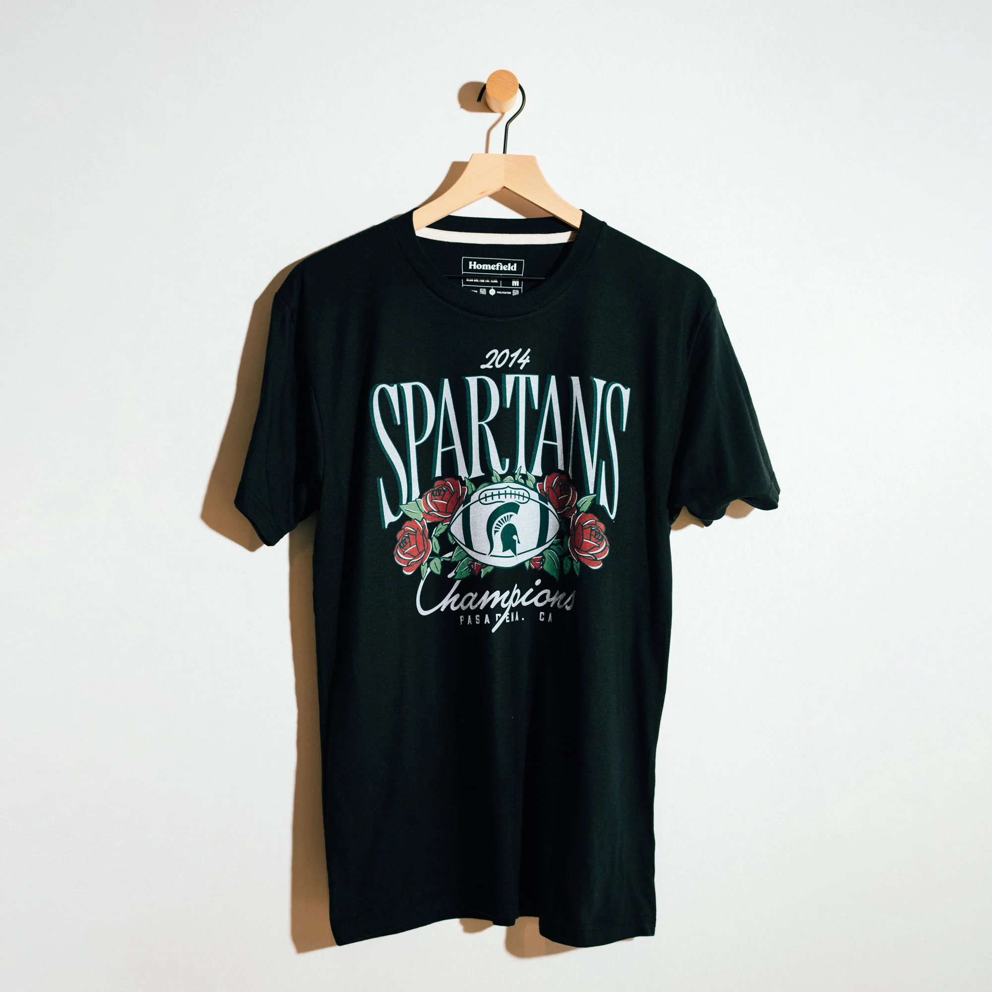 Michigan State Football 2014 Roses Tee - Image 2
