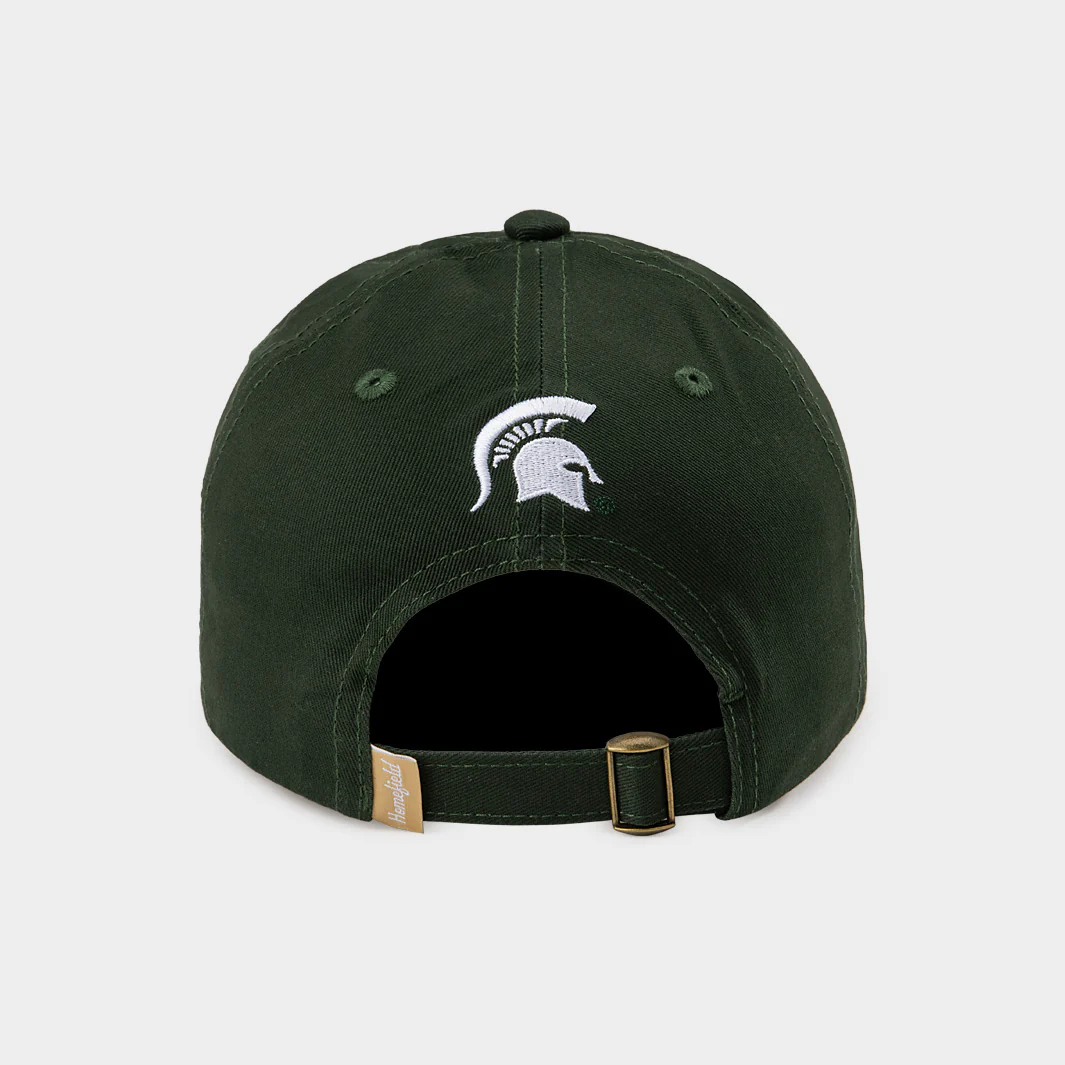 Michigan State Hockey Script Dad Hat - Image 3