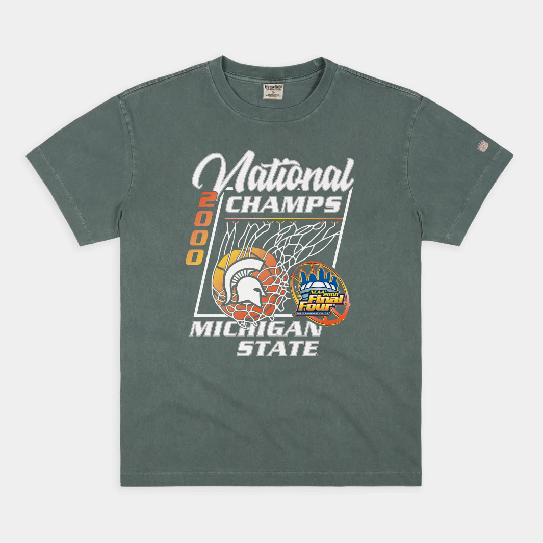 Michigan State Men's Basketball 2000 National Champions Heavyweight Tee