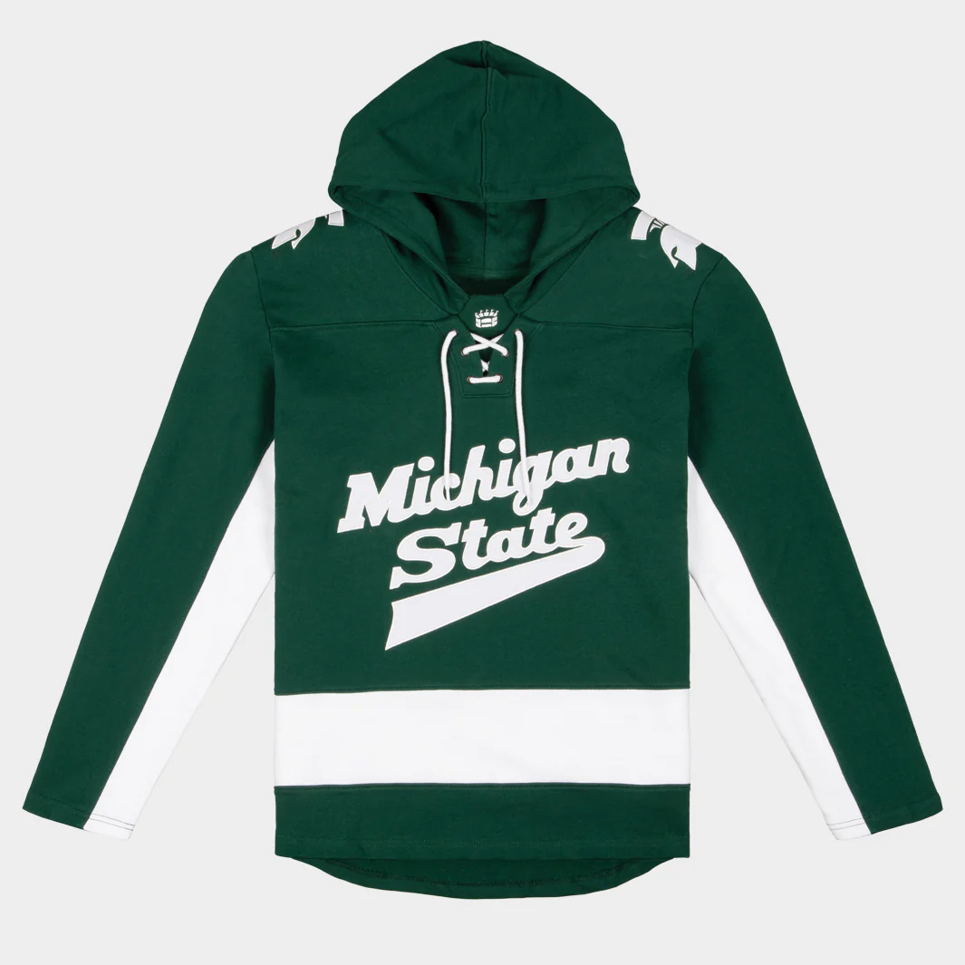 Michigan State Spartans Hockey Rinkside Hoodie