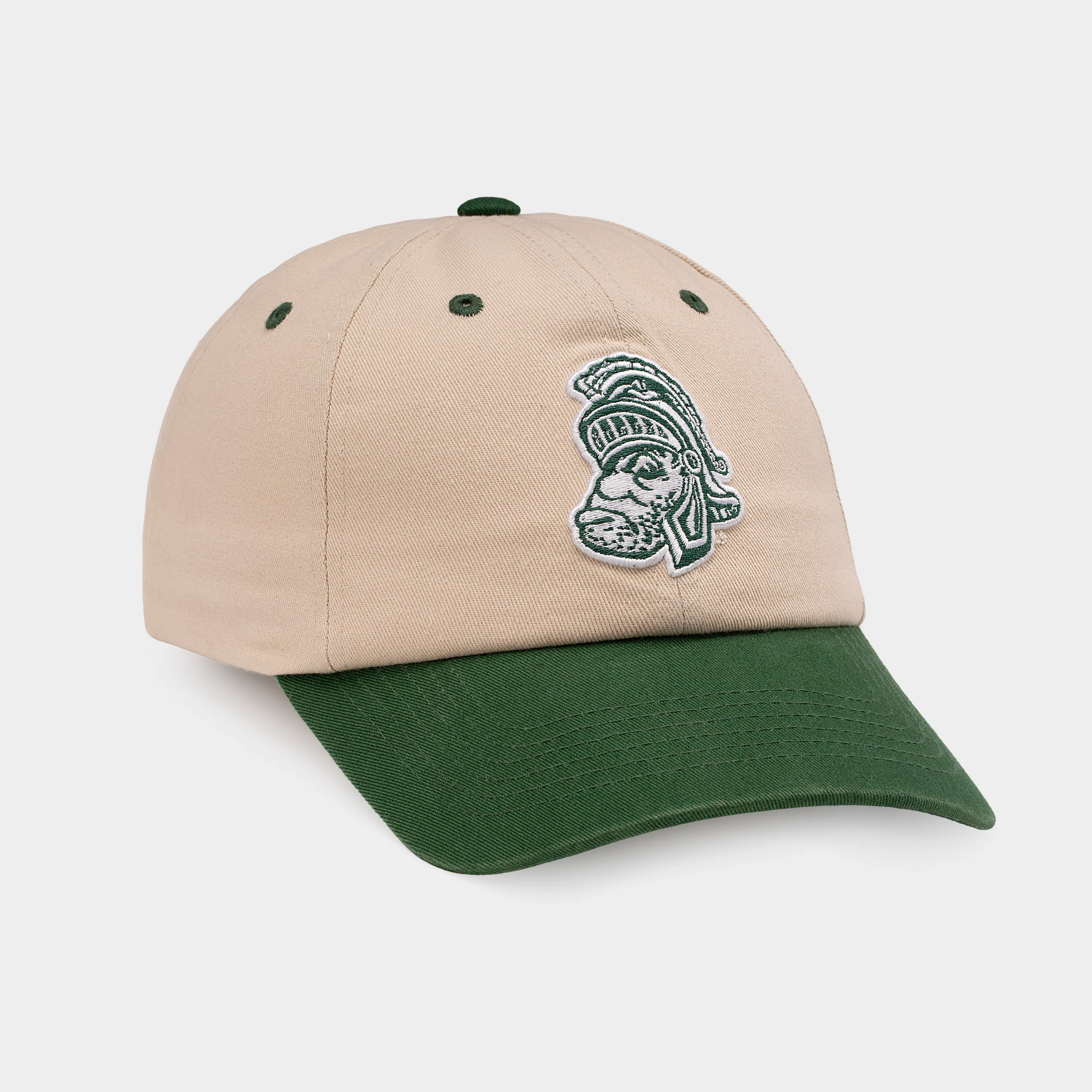 Michigan State Spartans Retro Two-Tone Dad Hat - Image 2