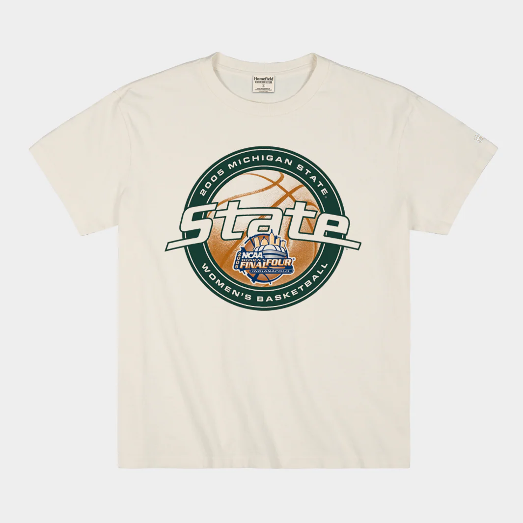 Michigan State Women's Basketball 2005 Final Four Heavyweight Tee