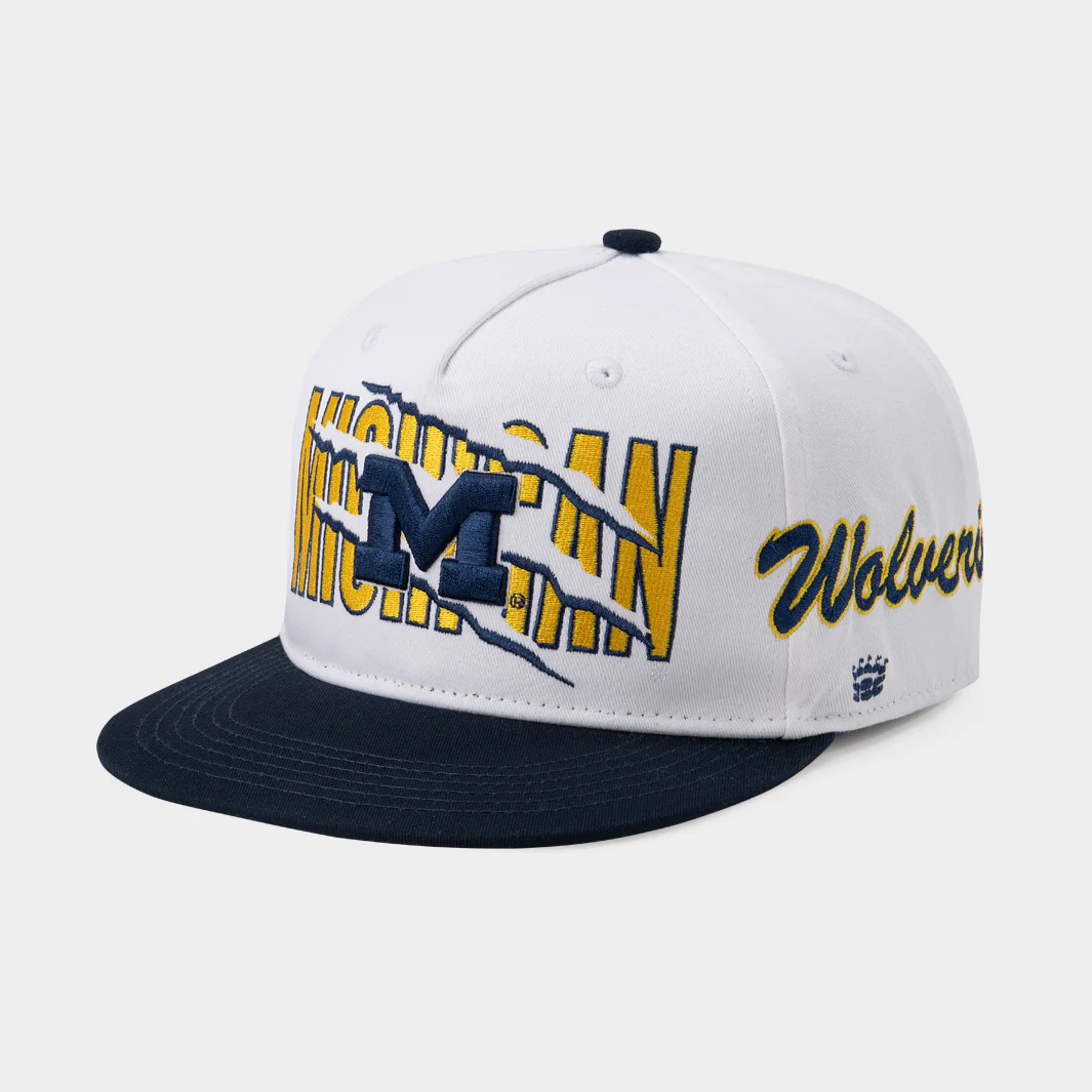 Michigan Wolverines 1990s Throwback Snapback