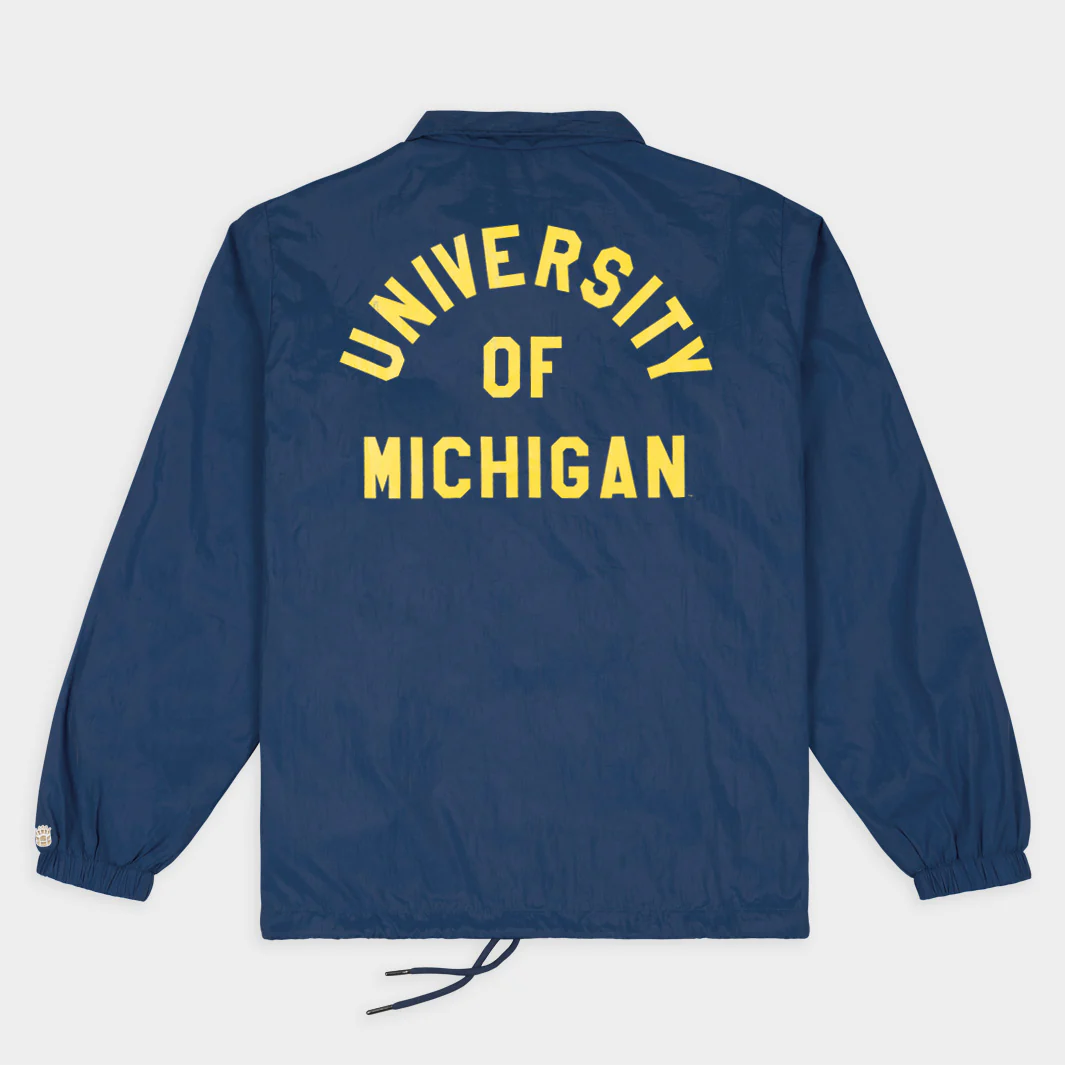 Michigan Wolverines Block "M" Coaches Jacket - Image 2