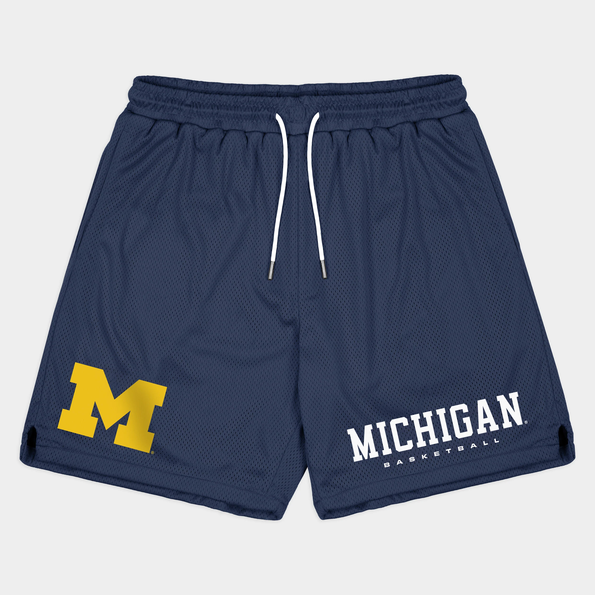Michigan Wolverines Retro Mesh Shorts