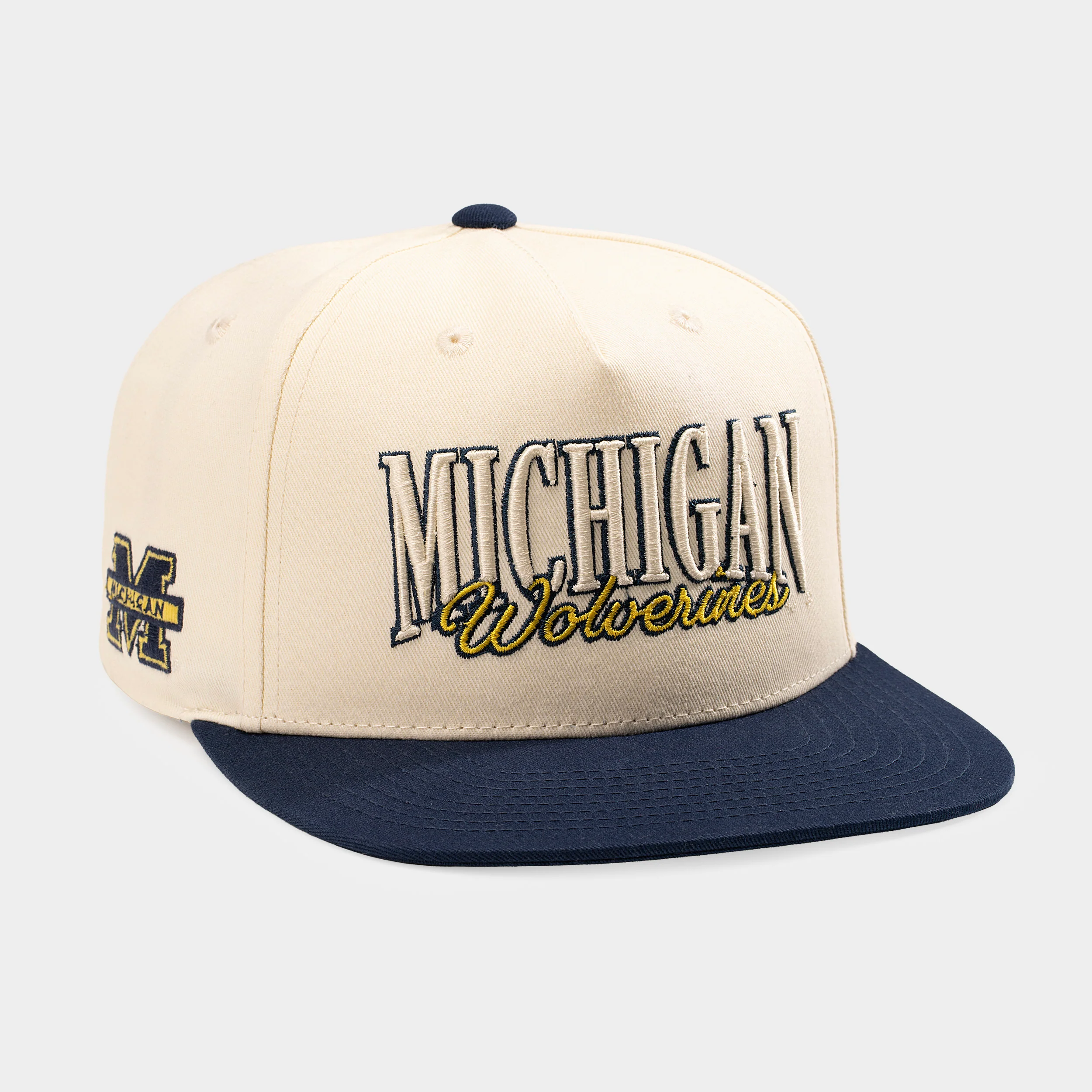 Michigan Wolverines Two-Tone Snapback Hat - Image 2