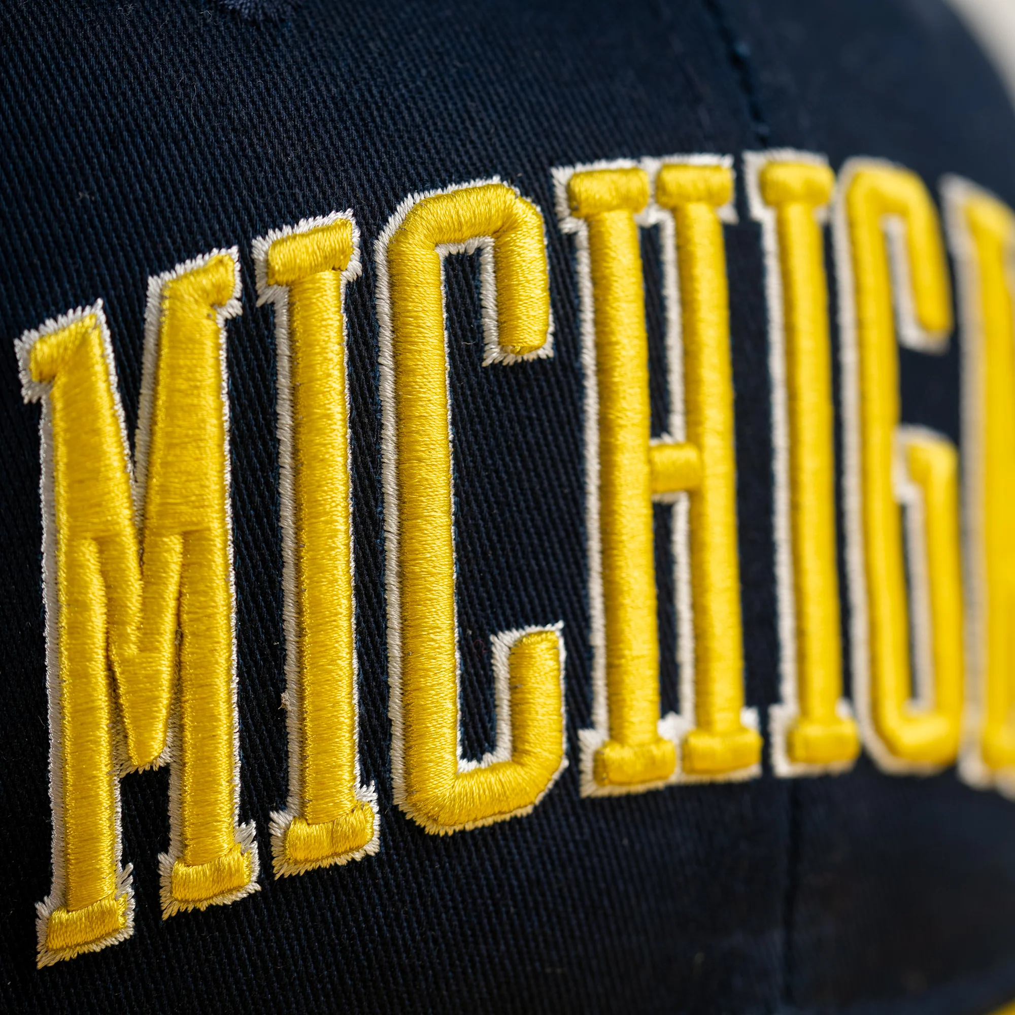 Michigan Wolverines Vintage-Inspired Snapback Hat - Image 5