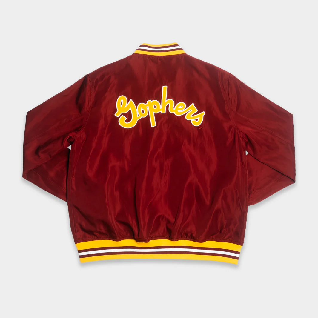 Minnesota Golden Gophers Retro Bomber Jacket - Image 2