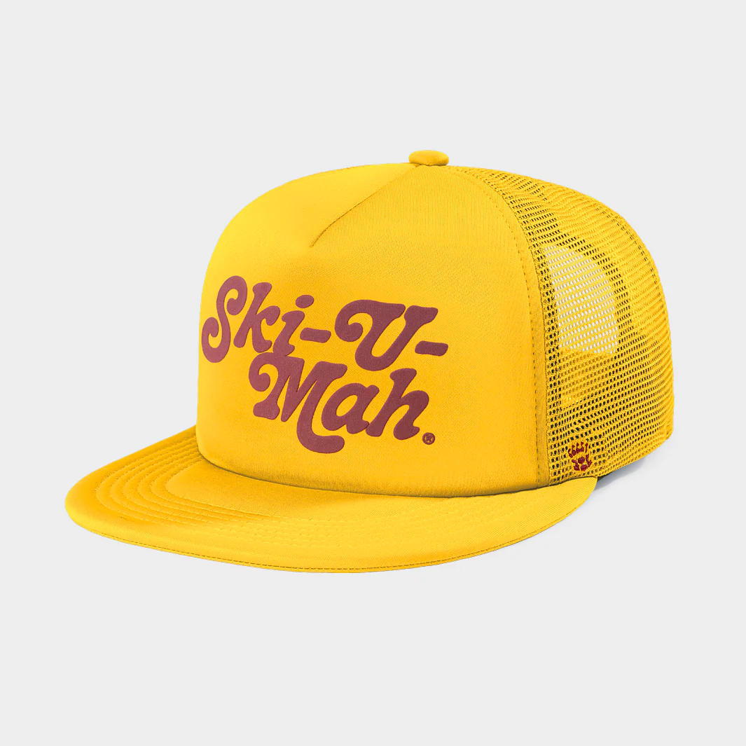 Minnesota "Ski-U-Mah" Puff Ink Trucker Hat