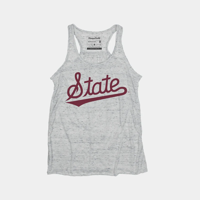 Miss. State Baseball Women's Tank