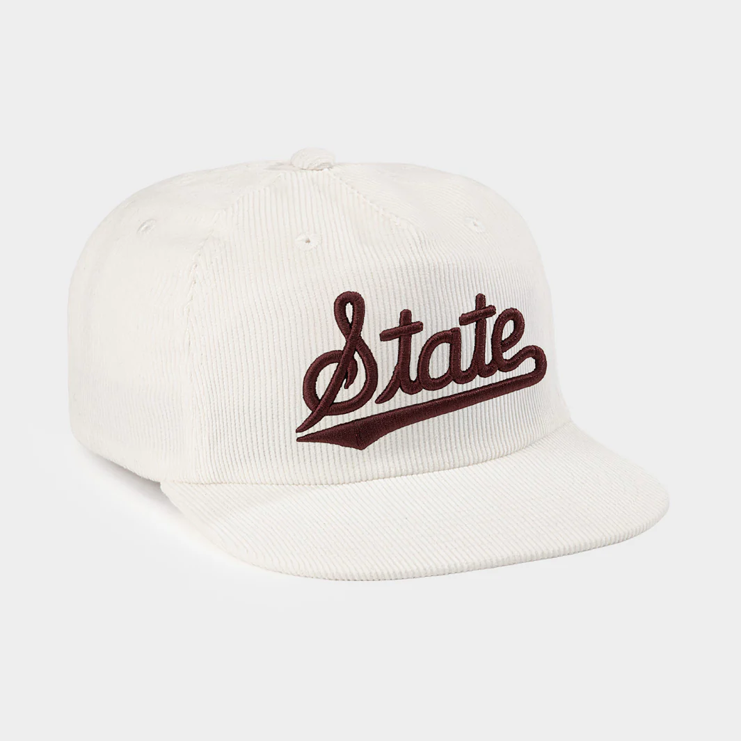 Mississippi State Classic Script Corduroy Hat - Image 2