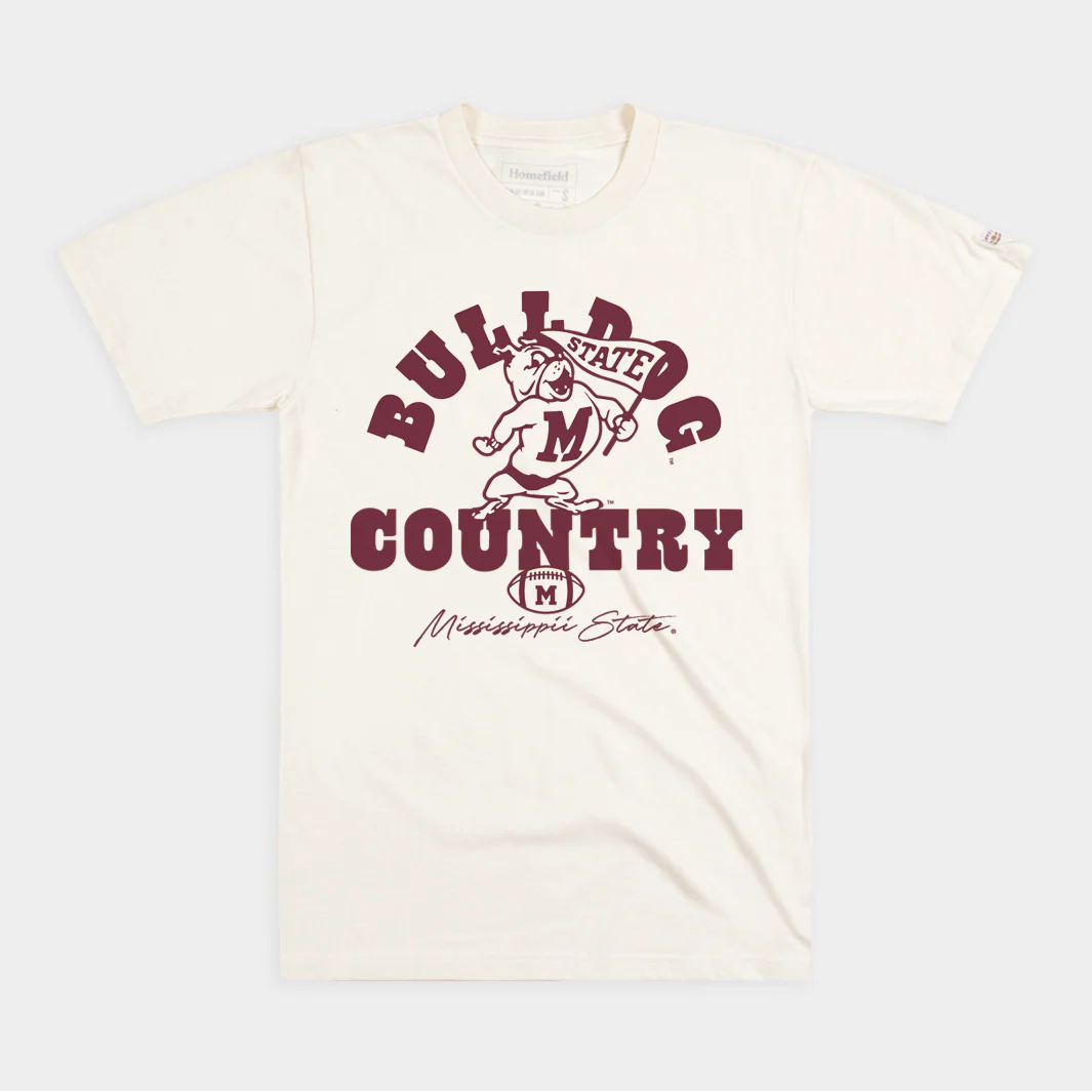 Mississippi State Football "Bulldog Country" Tee