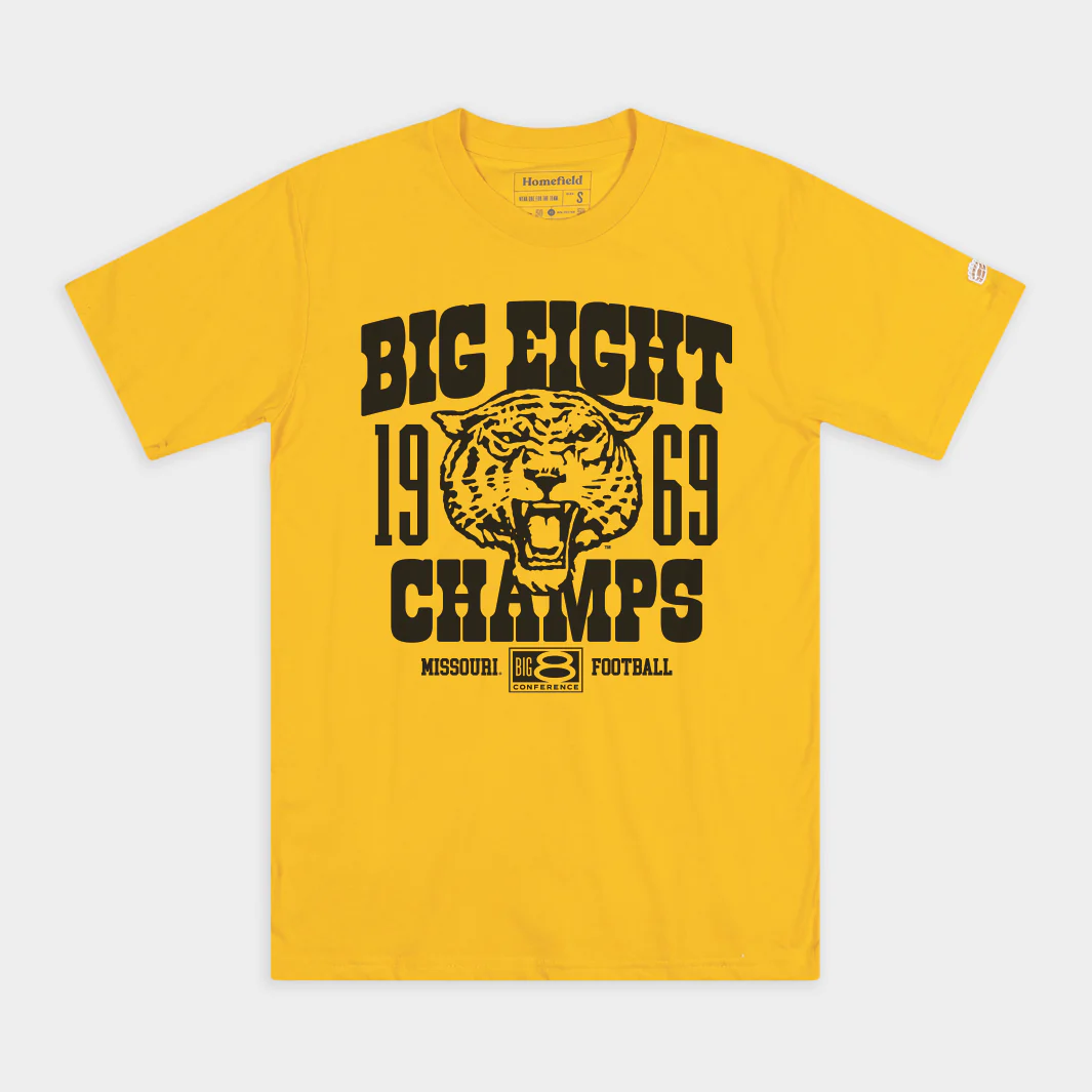 Missouri Football 1969 Big Eight Champs Tee