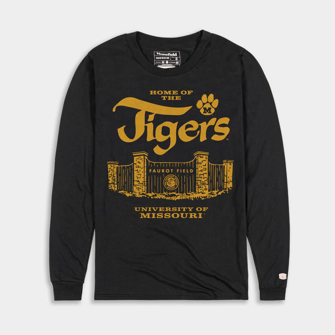 Mizzou Football Faurot Field Long Sleeve