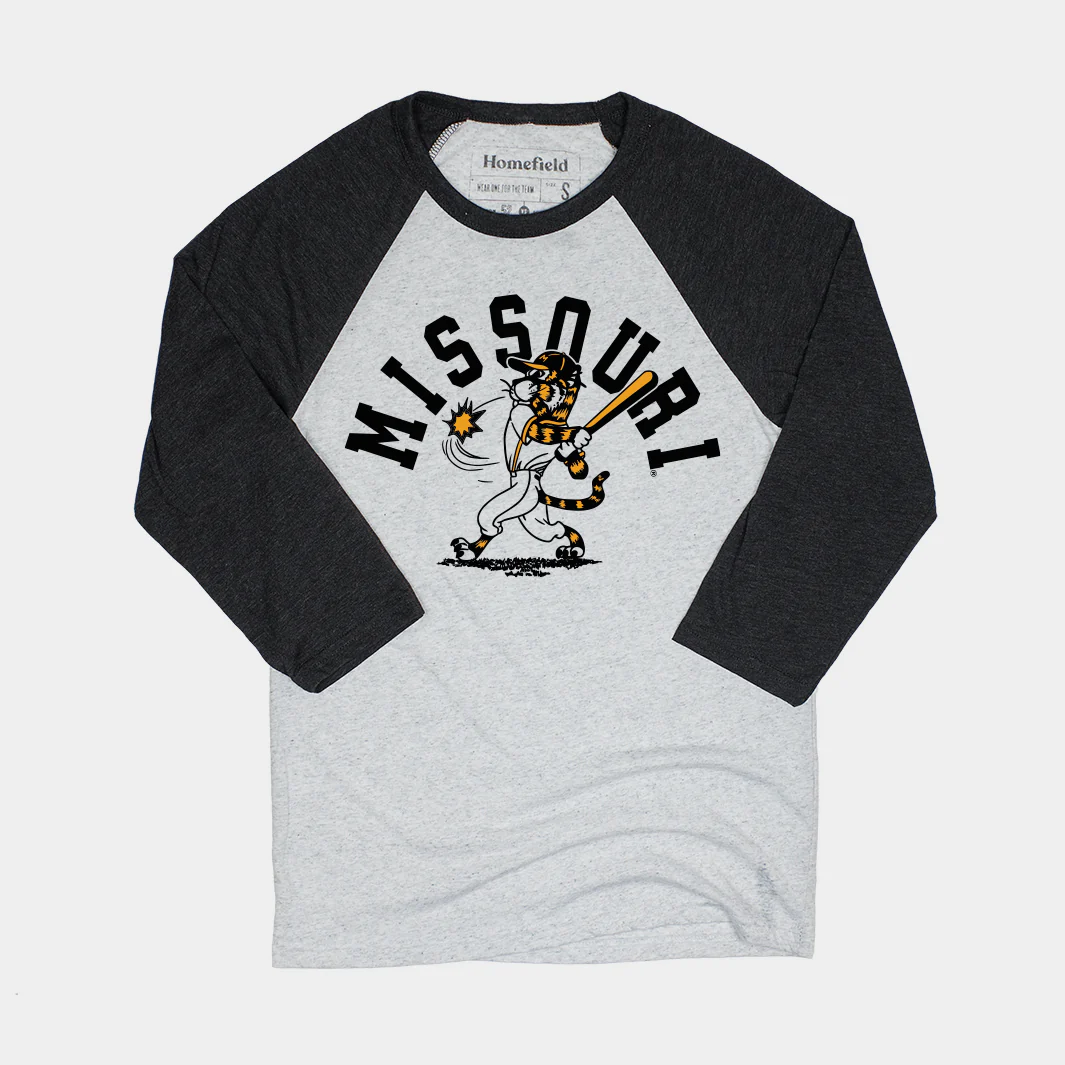 Mizzou Tigers Baseball Tee