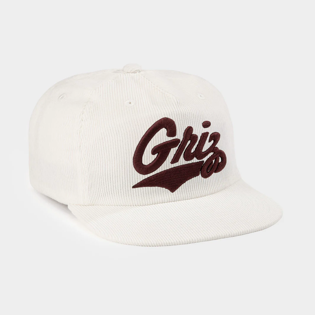 Montana Grizzlies "Griz" Script Corduroy Hat - Image 2