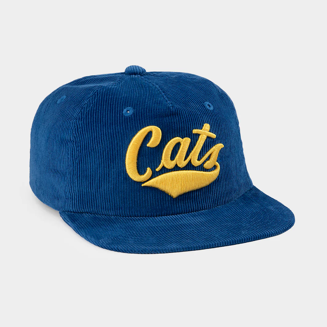 Montana State Bobcats Arched "Cats" Corduroy Hat - Image 2