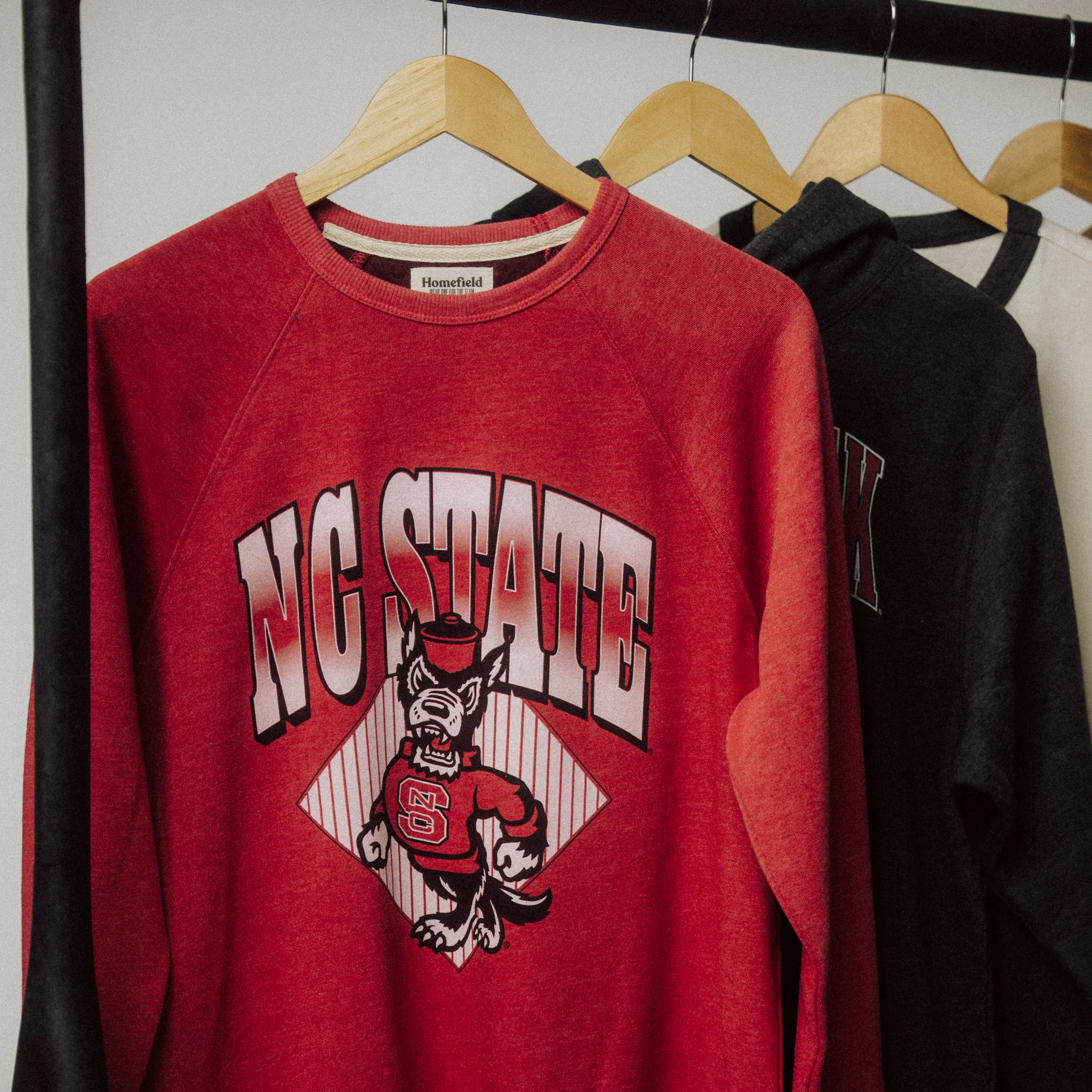 NC State Wolfpack '80s Vintage-Inspired Crewneck - Image 2