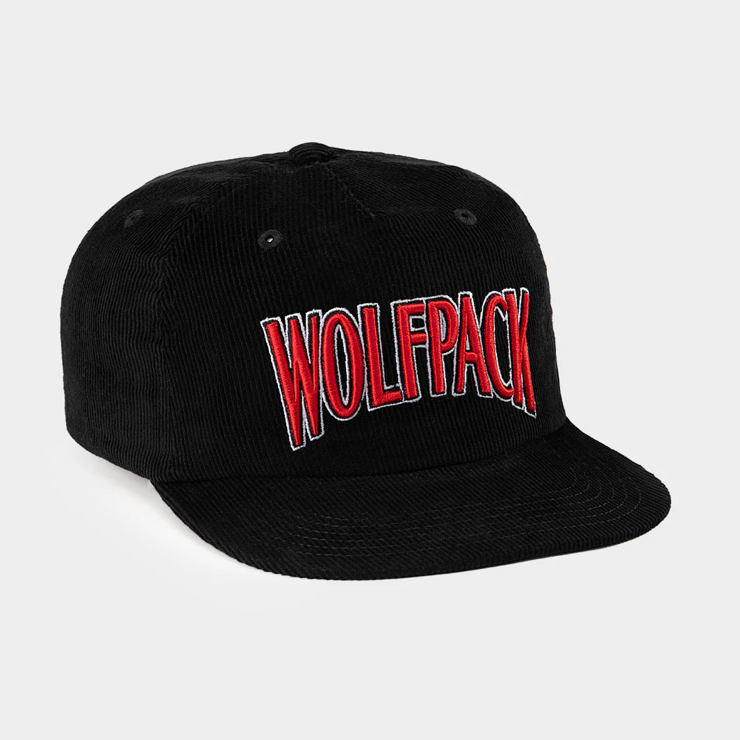 NC State Wolfpack Retro Wordmark Corduroy Hat - Image 2