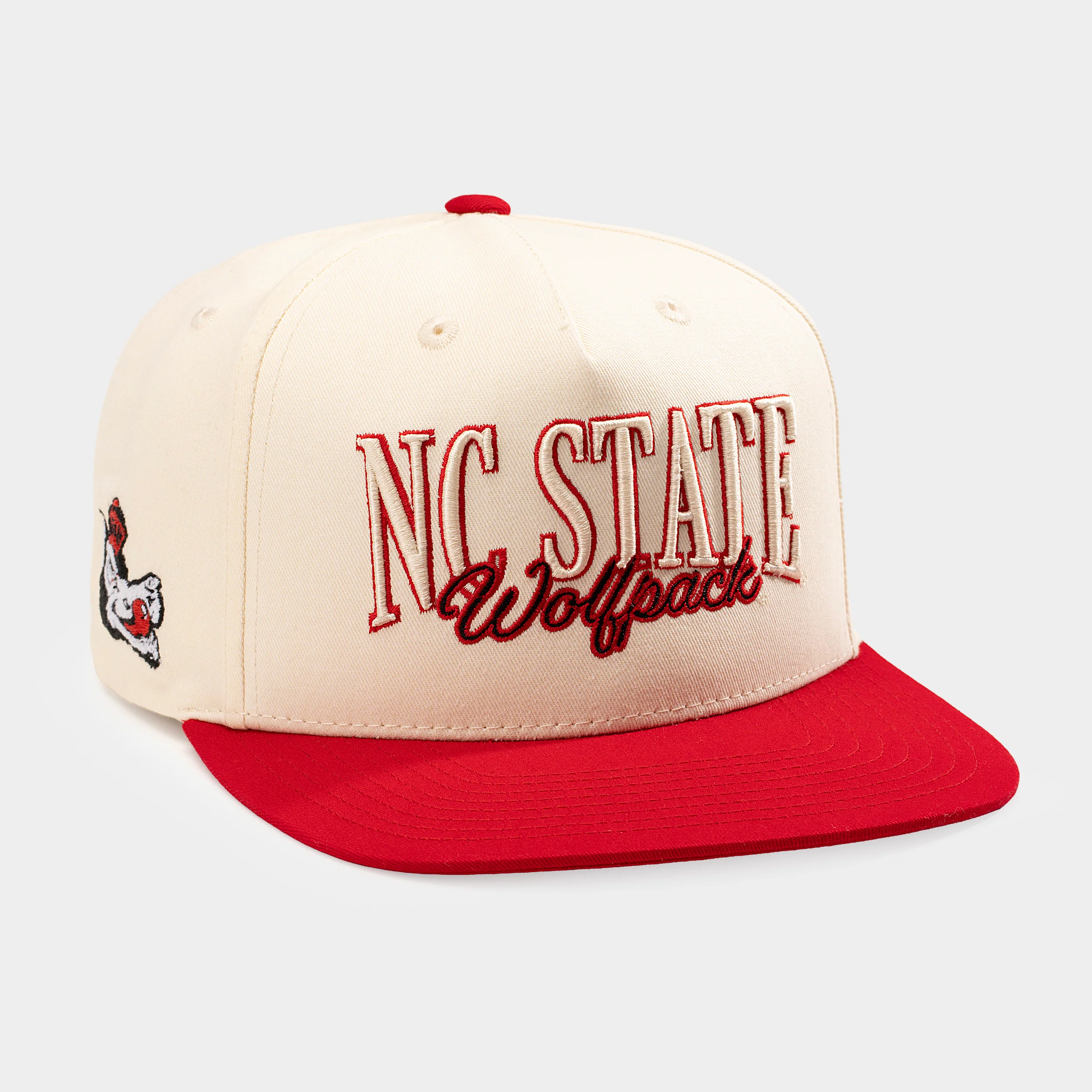 NC State Wolfpack Two-Tone Snapback Hat - Image 2