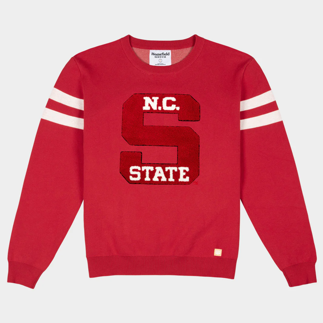 NC State Wolfpack Vintage Logo Knit Sweater