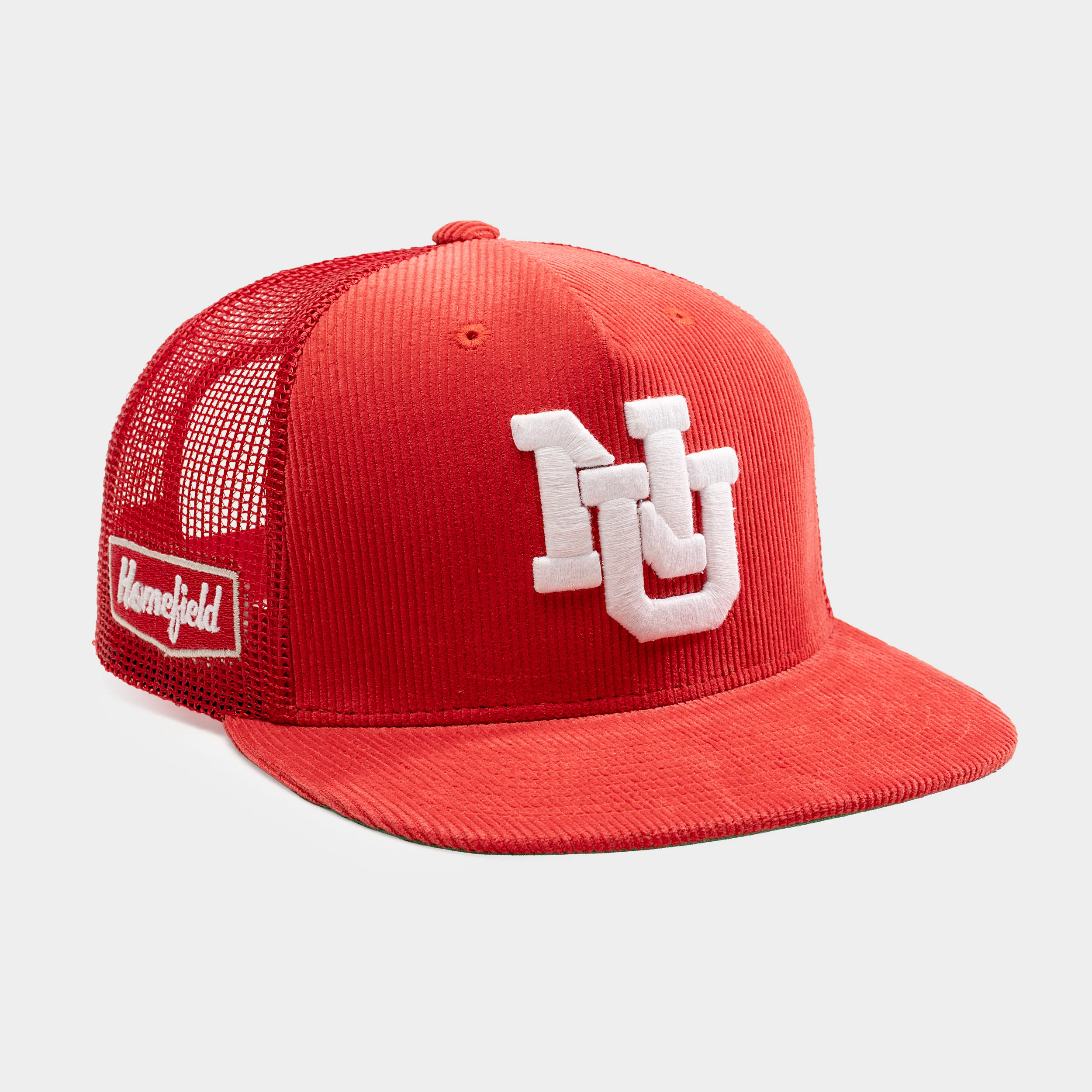Nebraska Cornhuskers Corduroy Trucker Hat - Image 2