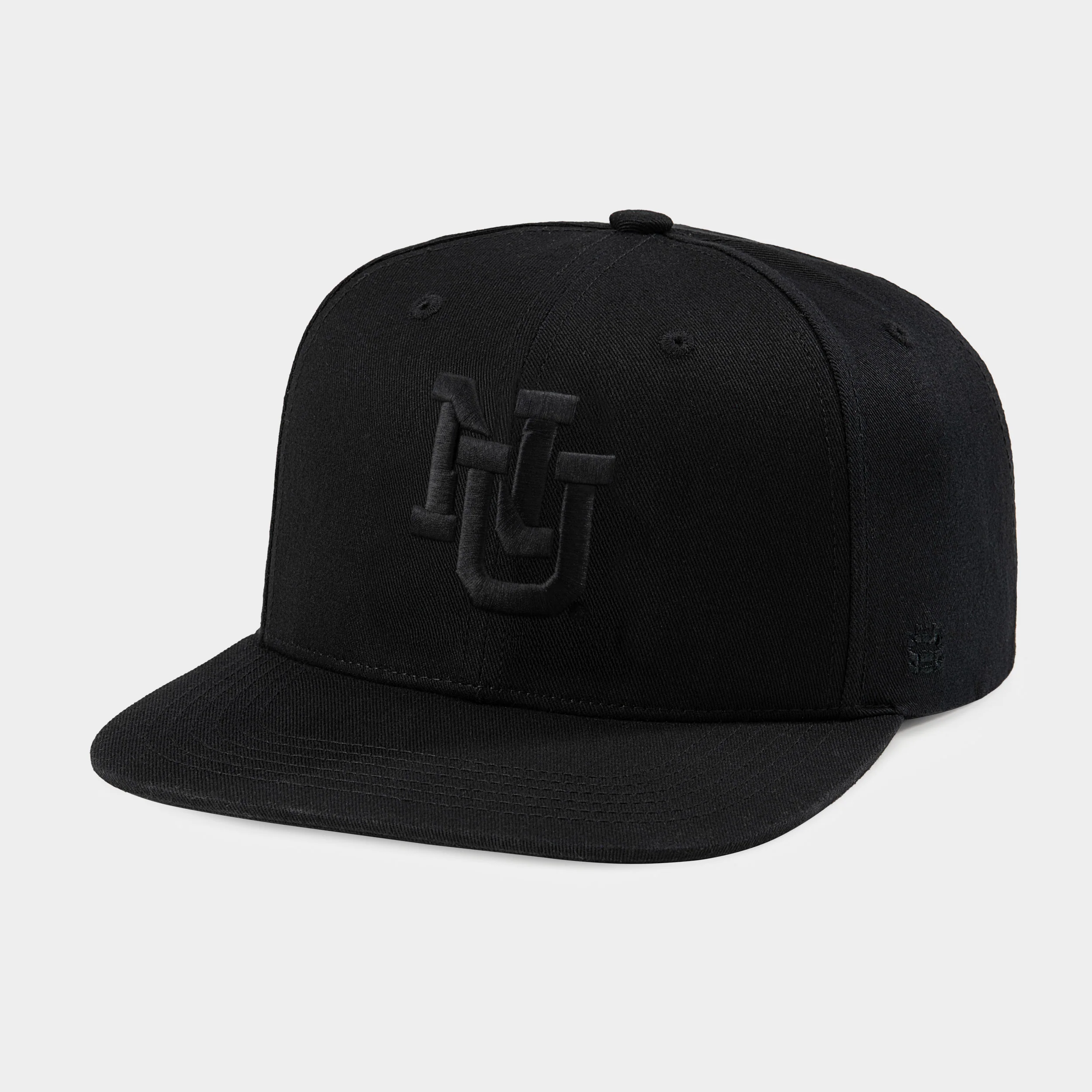 Nebraska Cornhuskers Logo Blackout Snapback Hat