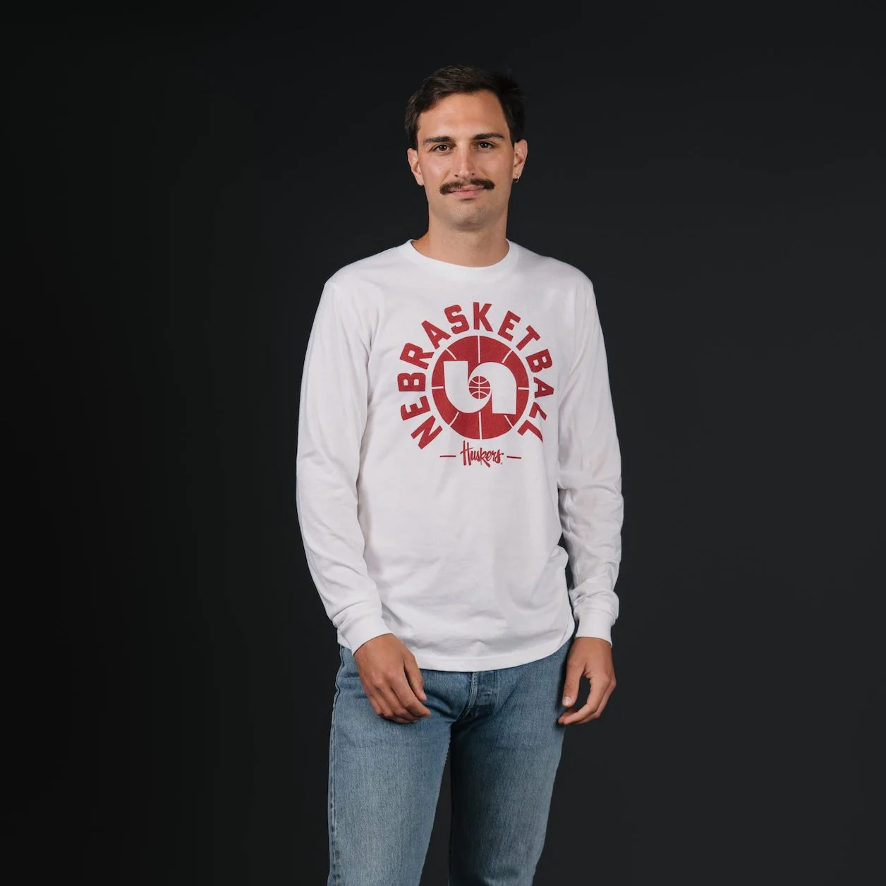 Nebraska Cornhuskers "Nebrasketball" Long Sleeve - Image 2