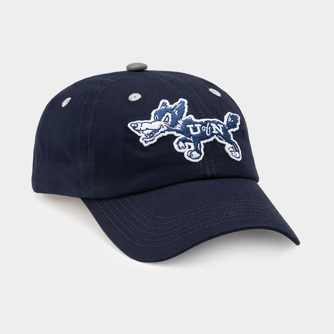 Nevada Wolf Pack Vintage U of N Logo Dad Hat - Image 2