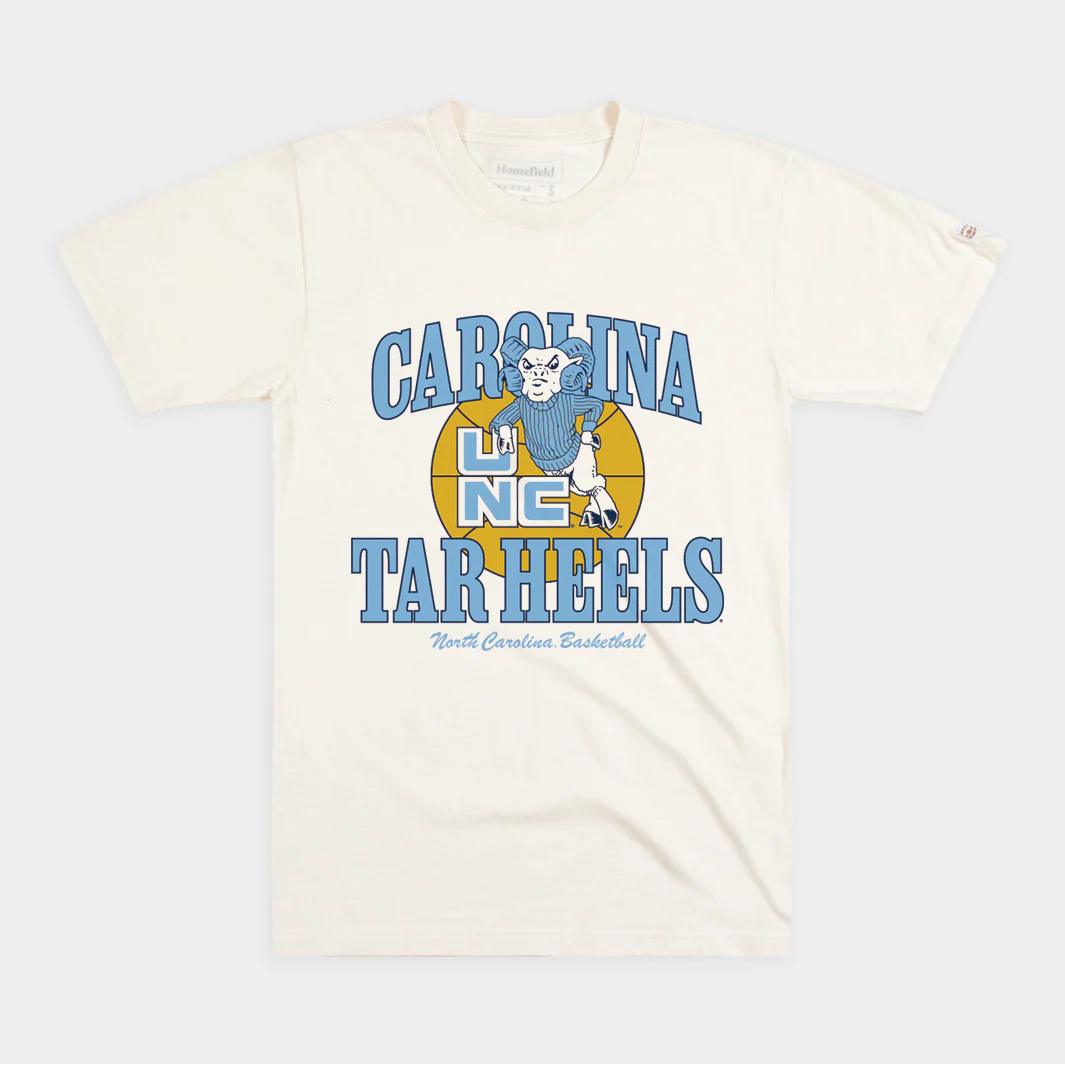 North Carolina Tar Heels Basketball Tee