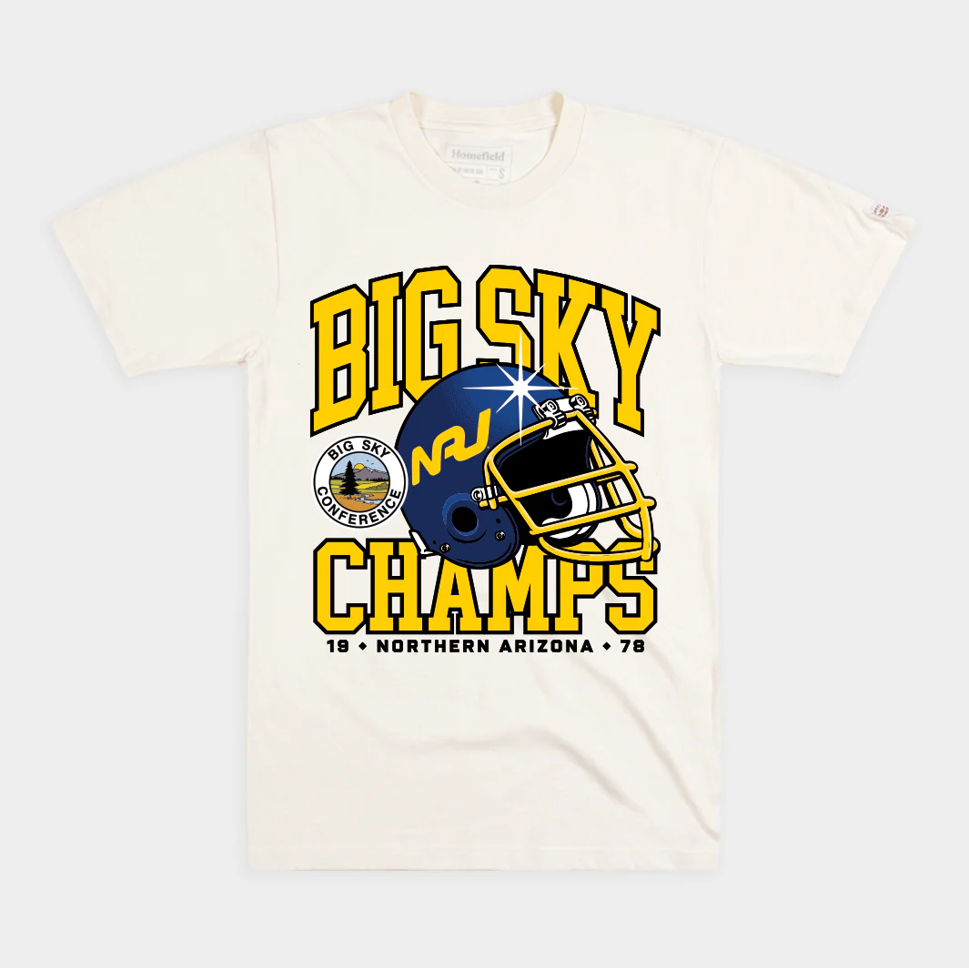 Northern Arizona Football 1978 Big Sky Champs Tee