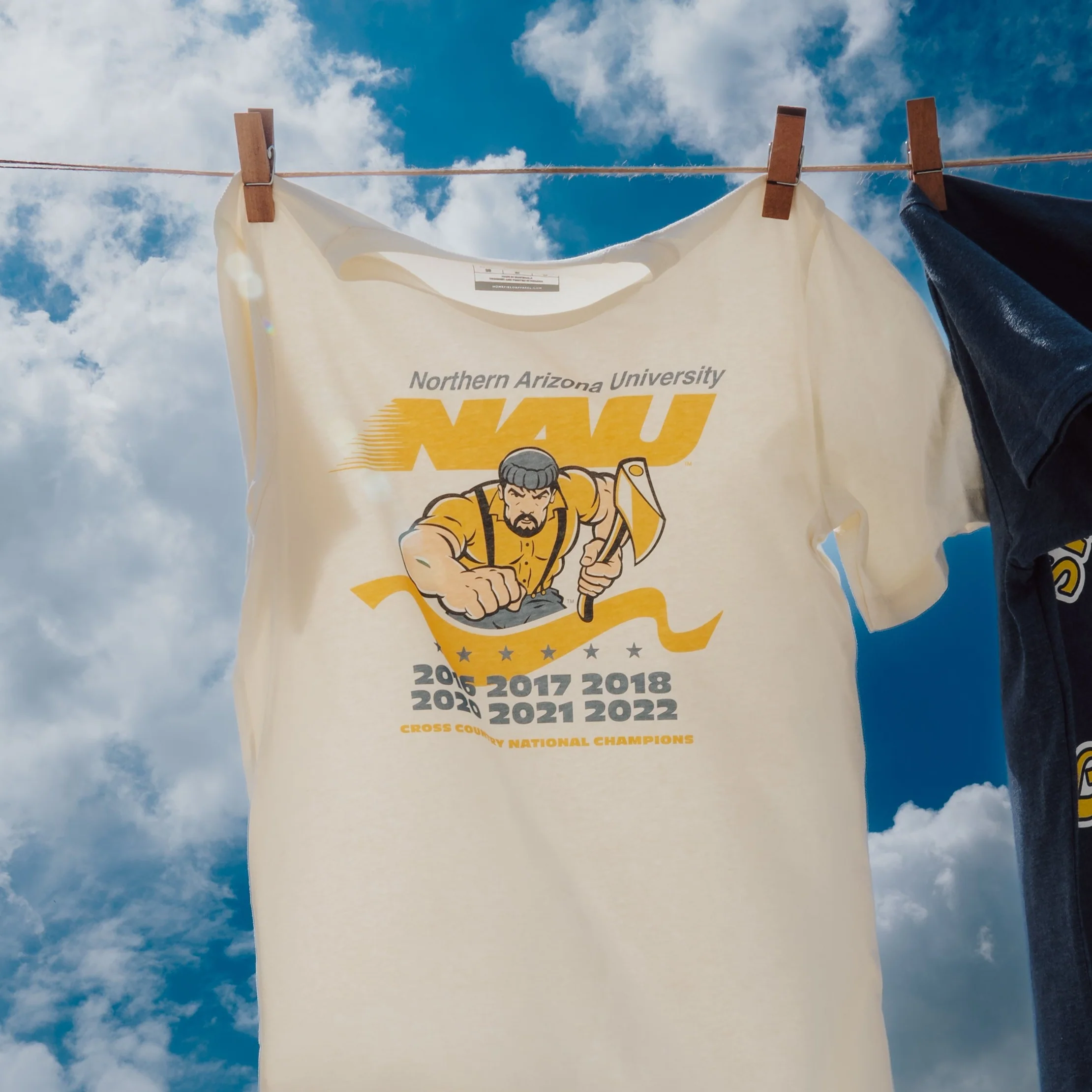 Northern Arizona Lumberjacks Cross Country Champs Tee - Image 2