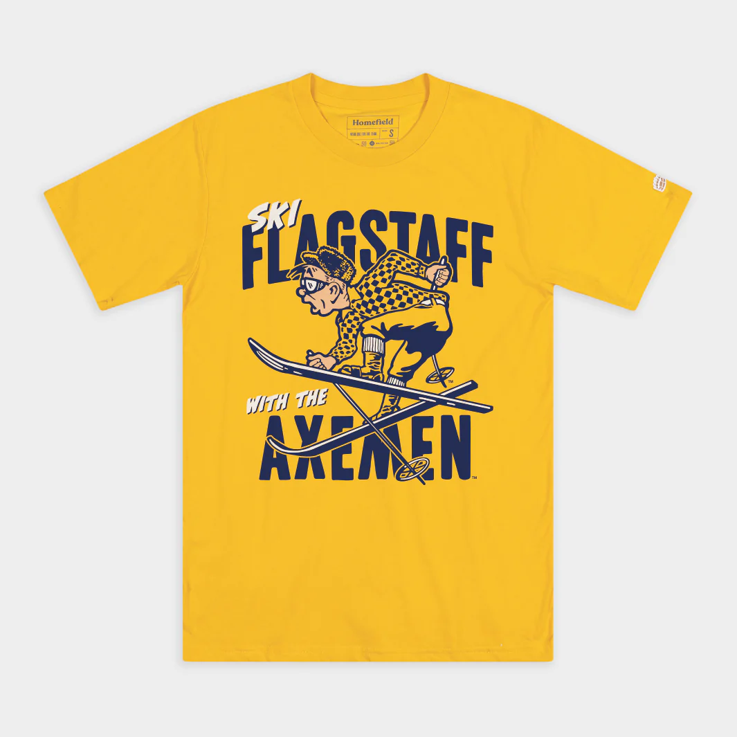 Northern Arizona Lumberjacks "Ski Flagstaff" Retro Tee