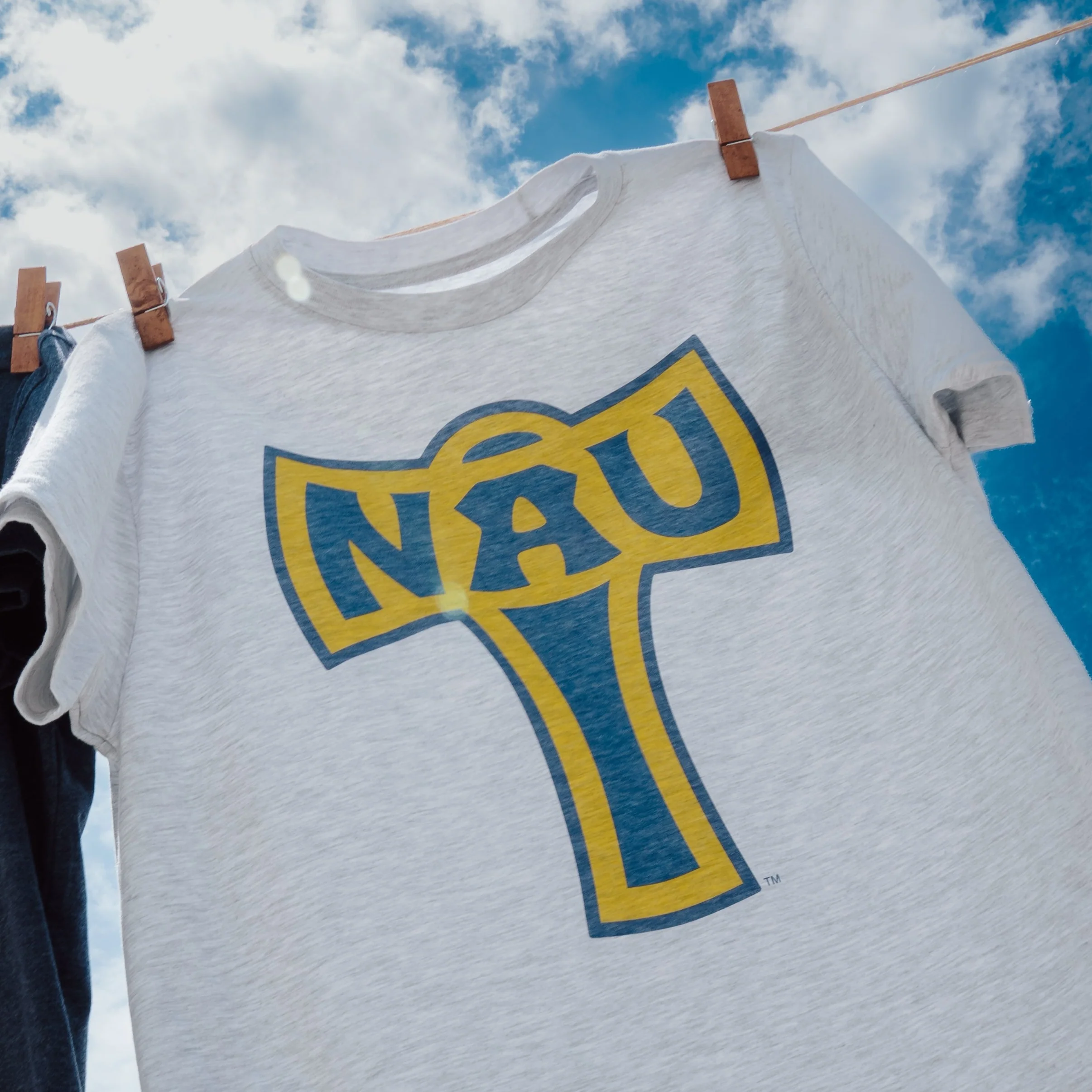 Northern Arizona Lumberjacks Vintage Axe Logo Tee - Image 2