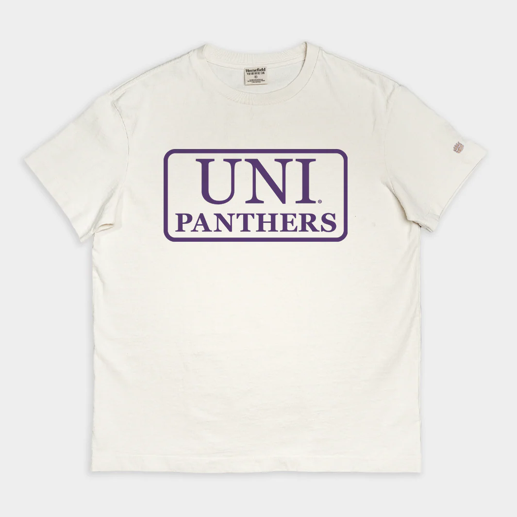 Northern Iowa Panthers 1980's Vintage Heavyweight Tee
