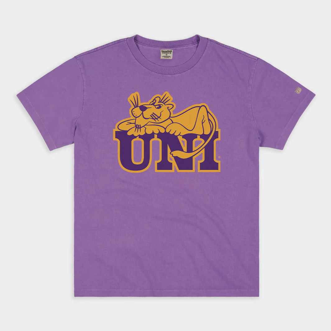 Northern Iowa Sleeping Panther Vintage Heavyweight Tee