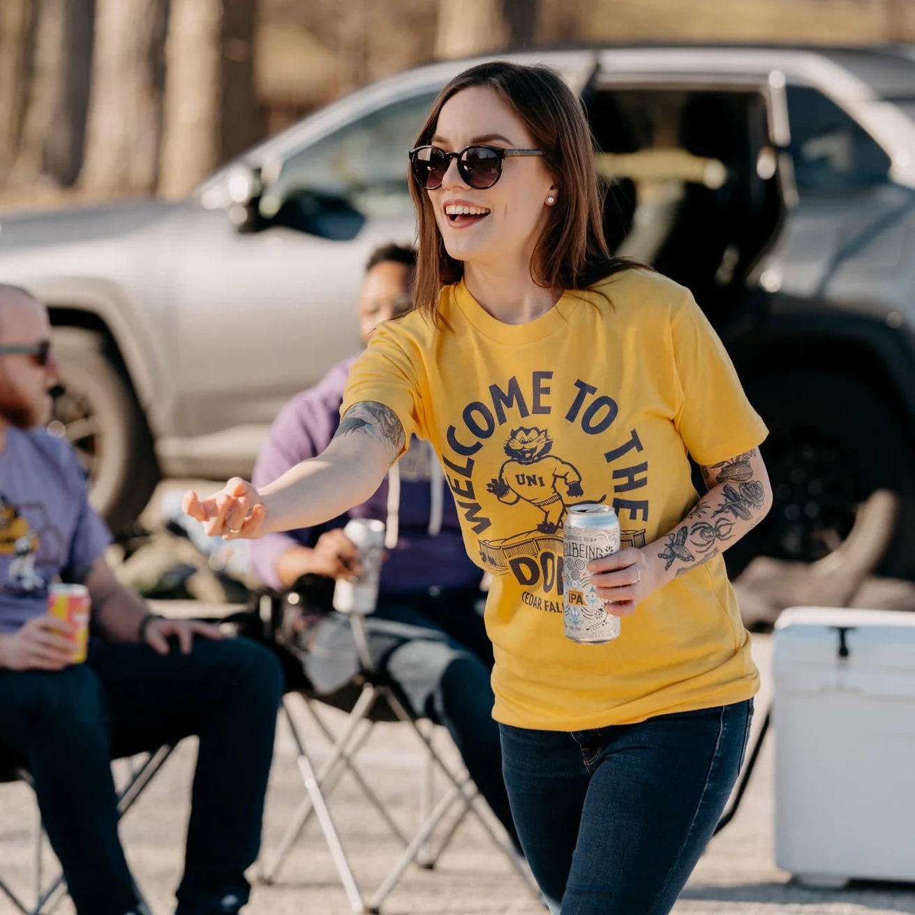 Northern Iowa "Welcome to the Dome" Tee - Image 2