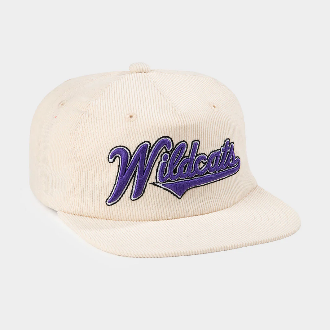 Northwestern Wildcats Classic Script Corduroy Hat - Image 2