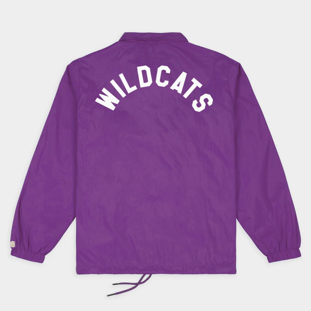 Northwestern Wildcats Football Retro Coaches Jacket - Image 2
