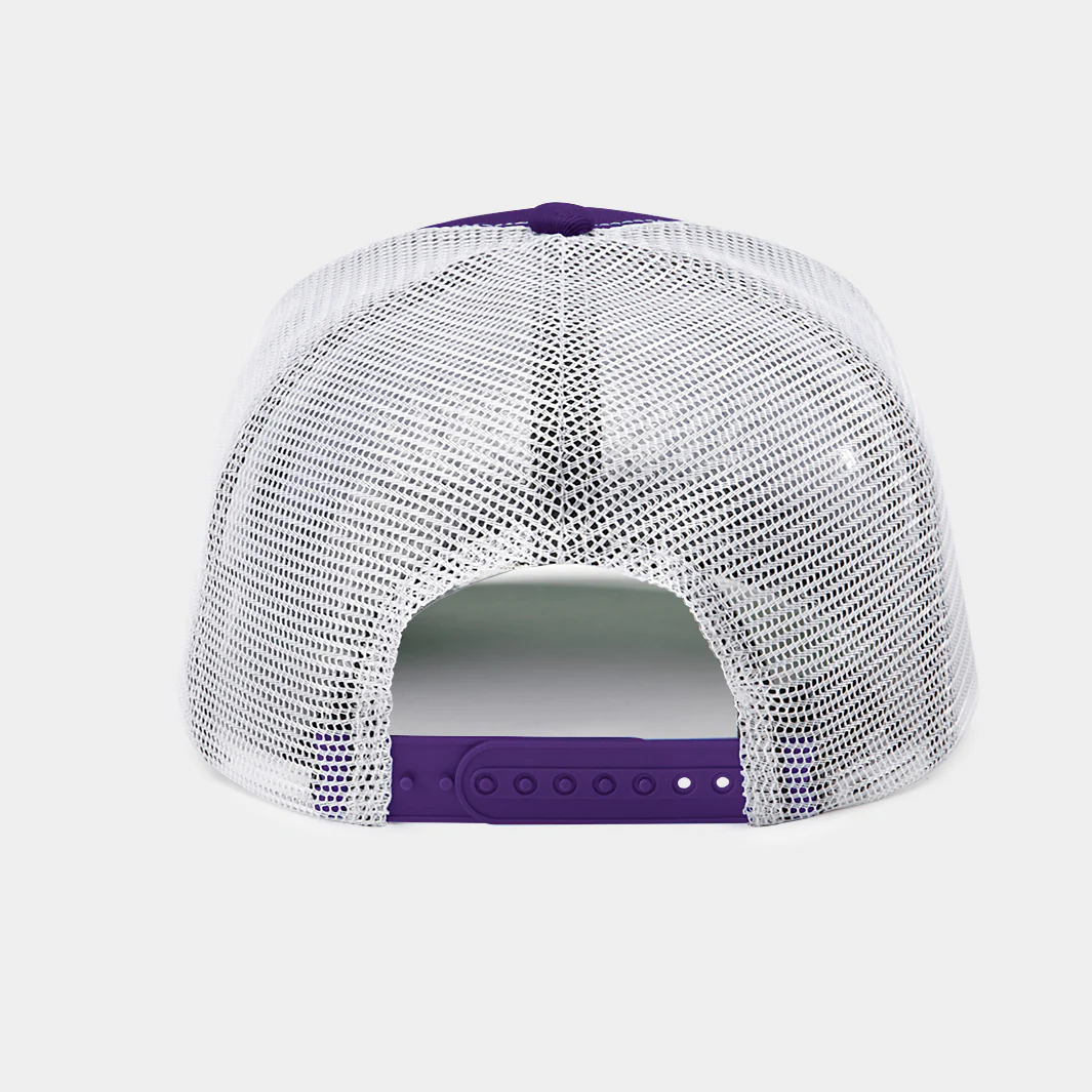 Northwestern Wildcats Retro Logo Trucker Hat - Image 3