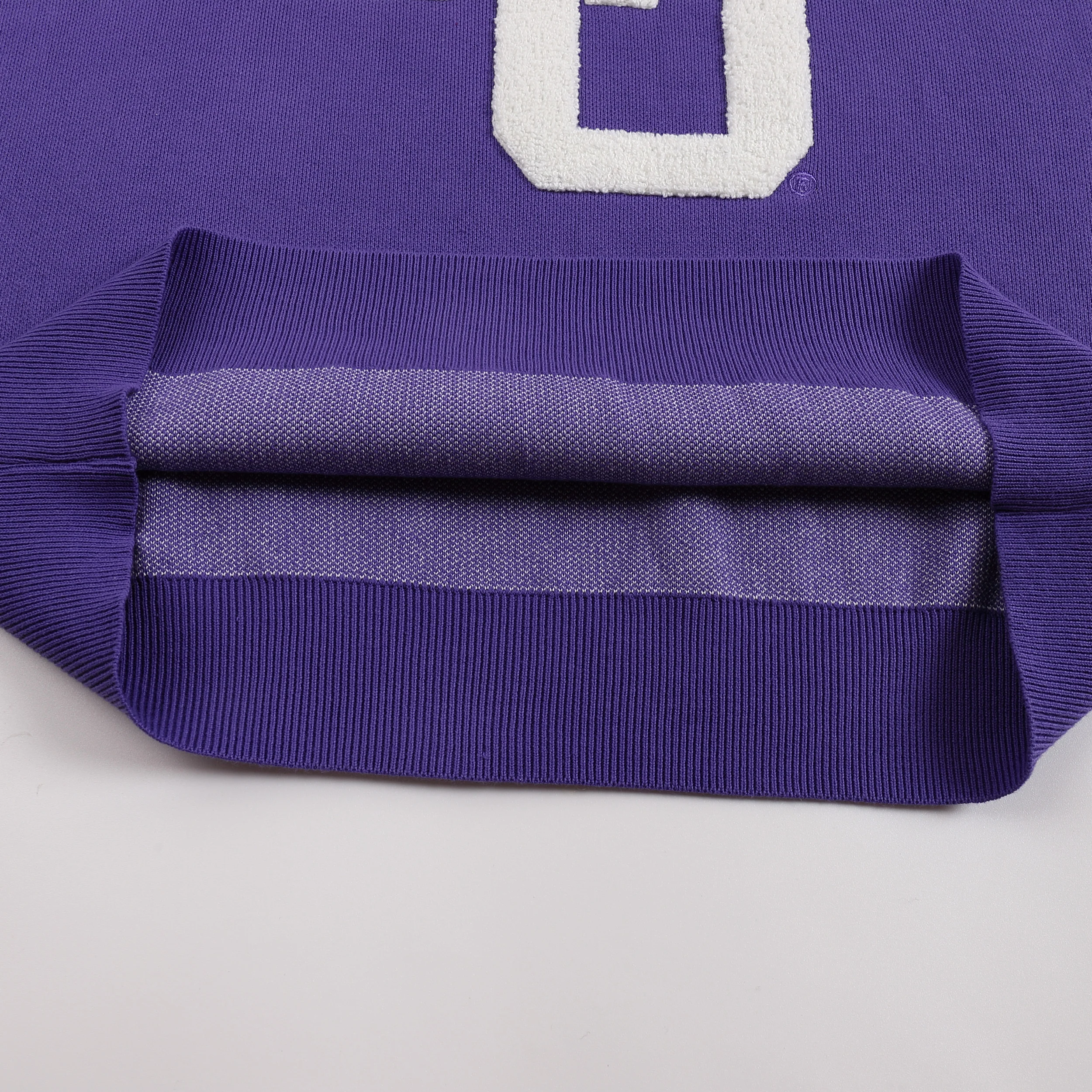 Northwestern Wildcats Vintage Logo Knit Sweater - Image 4
