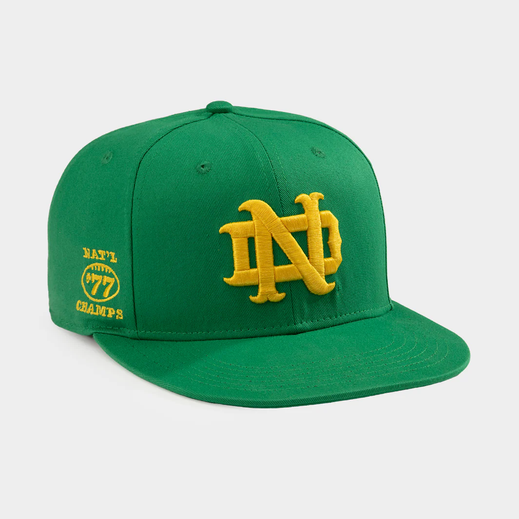 Notre Dame 1977 National Champs Snapback - Image 2