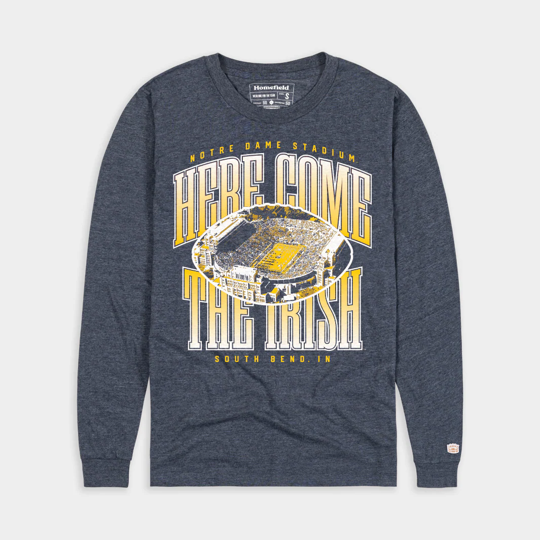 Notre Dame “Here Come The Irish” Long Sleeve