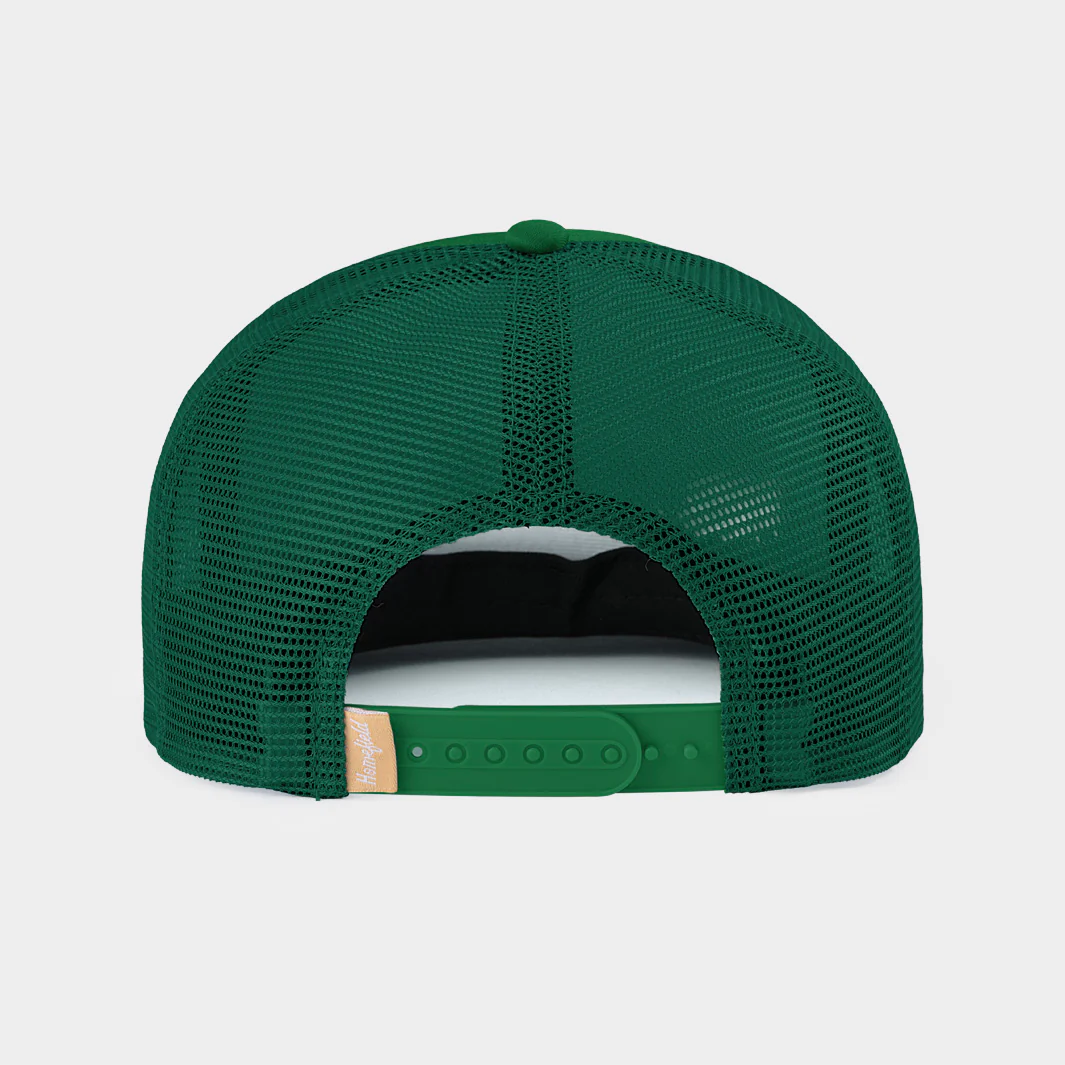 Notre Dame "Here Come the Irish" Puff Ink Trucker Hat - Image 3