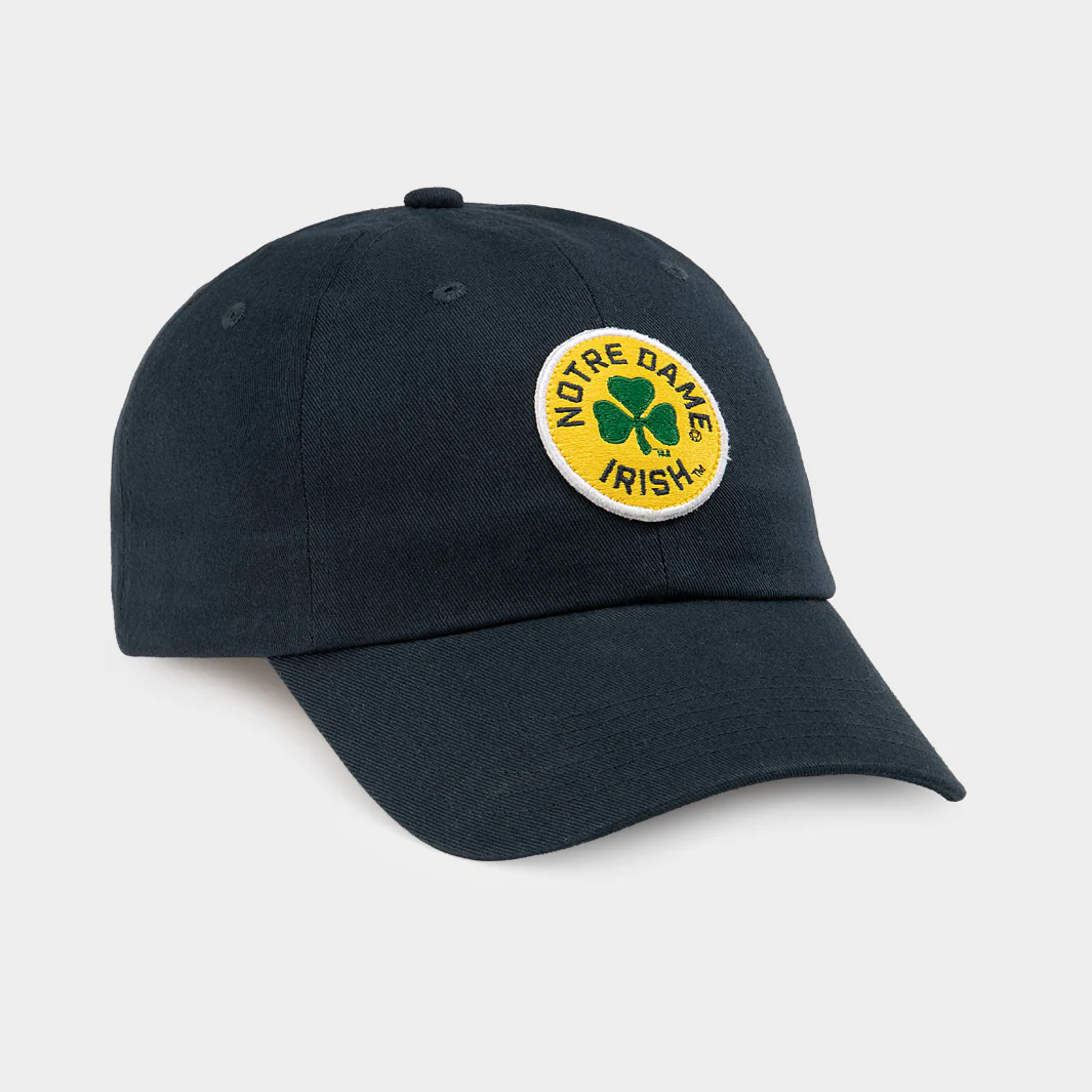 Notre Dame Retro Patch Throwback Dad Hat - Image 2